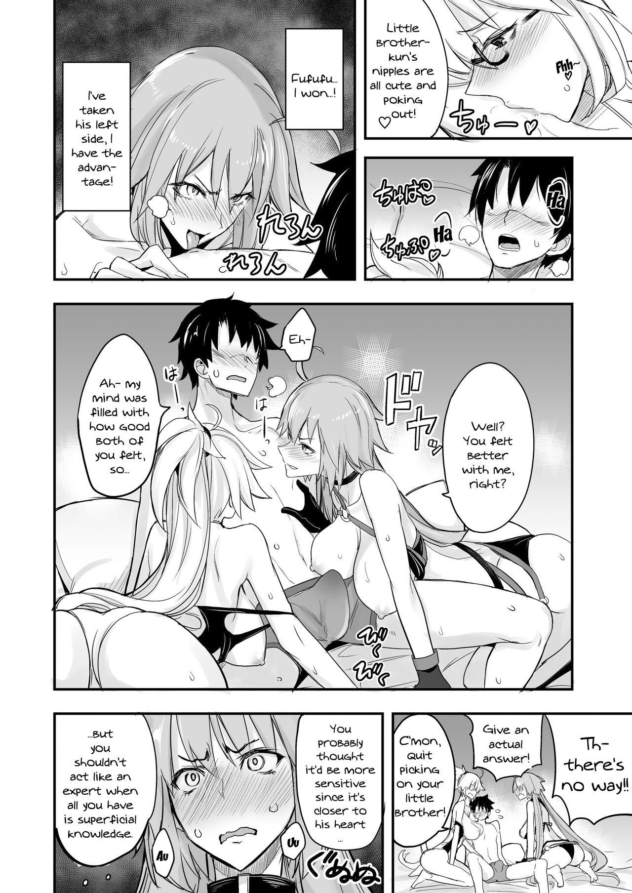 Exhibitionist W Jeanne vs Master - Fate grand order Handjobs - Page 7