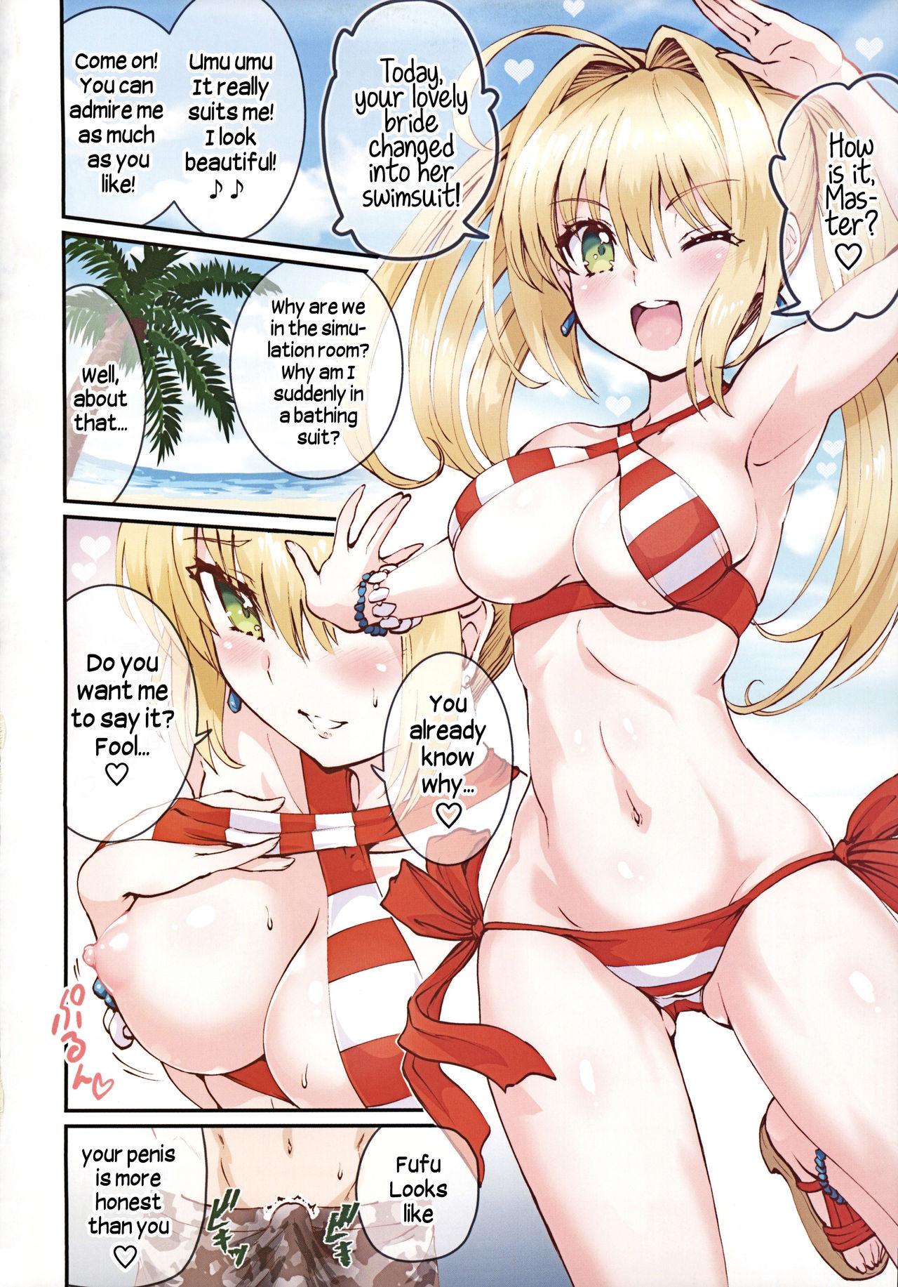 Shaved Pussy Nero+Nero! 2 finale - Fate grand order Punished - Page 4