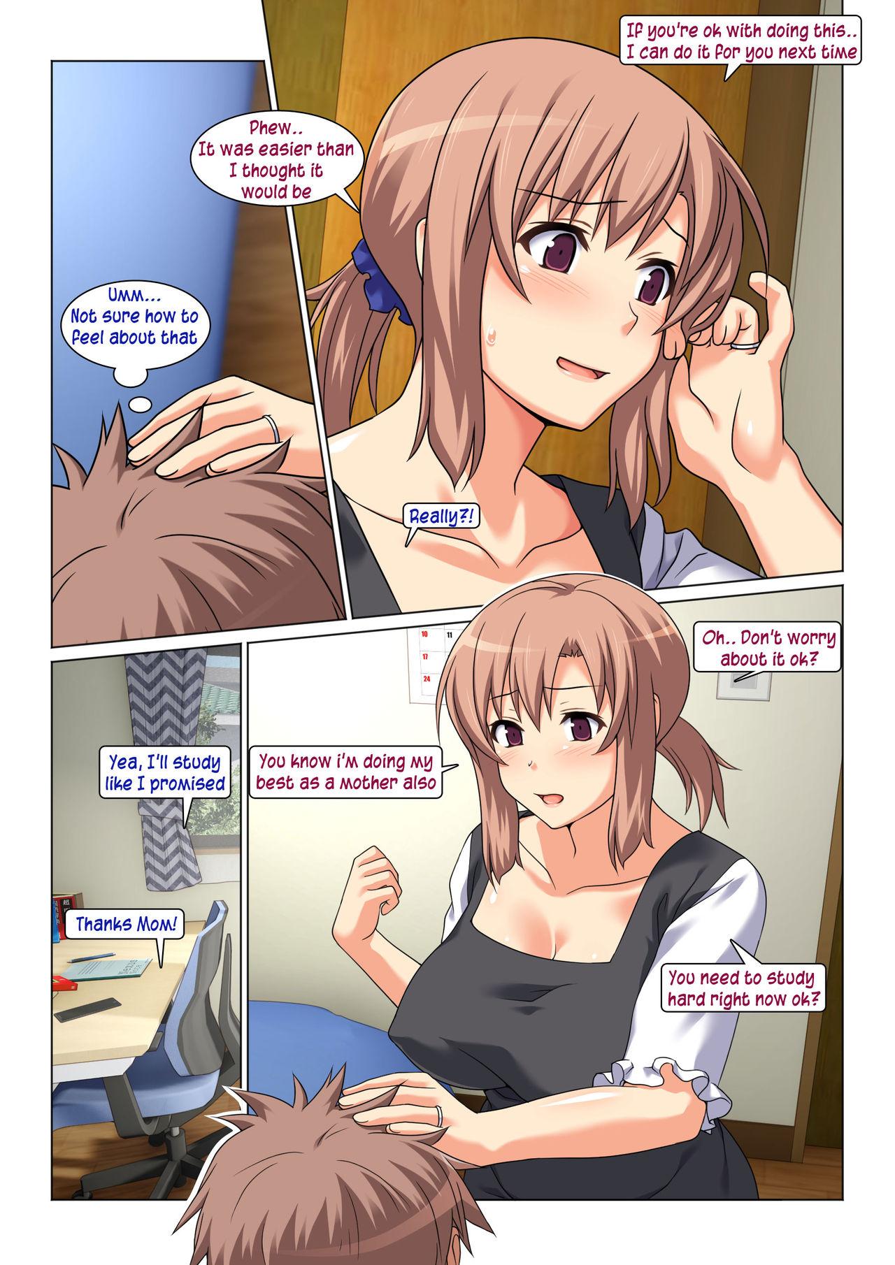 Free Fuck Seiseki UP o Jouken ni Mainichi Nuite kureru Okaa-san | His Mother gets him off every day as long as his grades improve - Original Transsexual - Page 12
