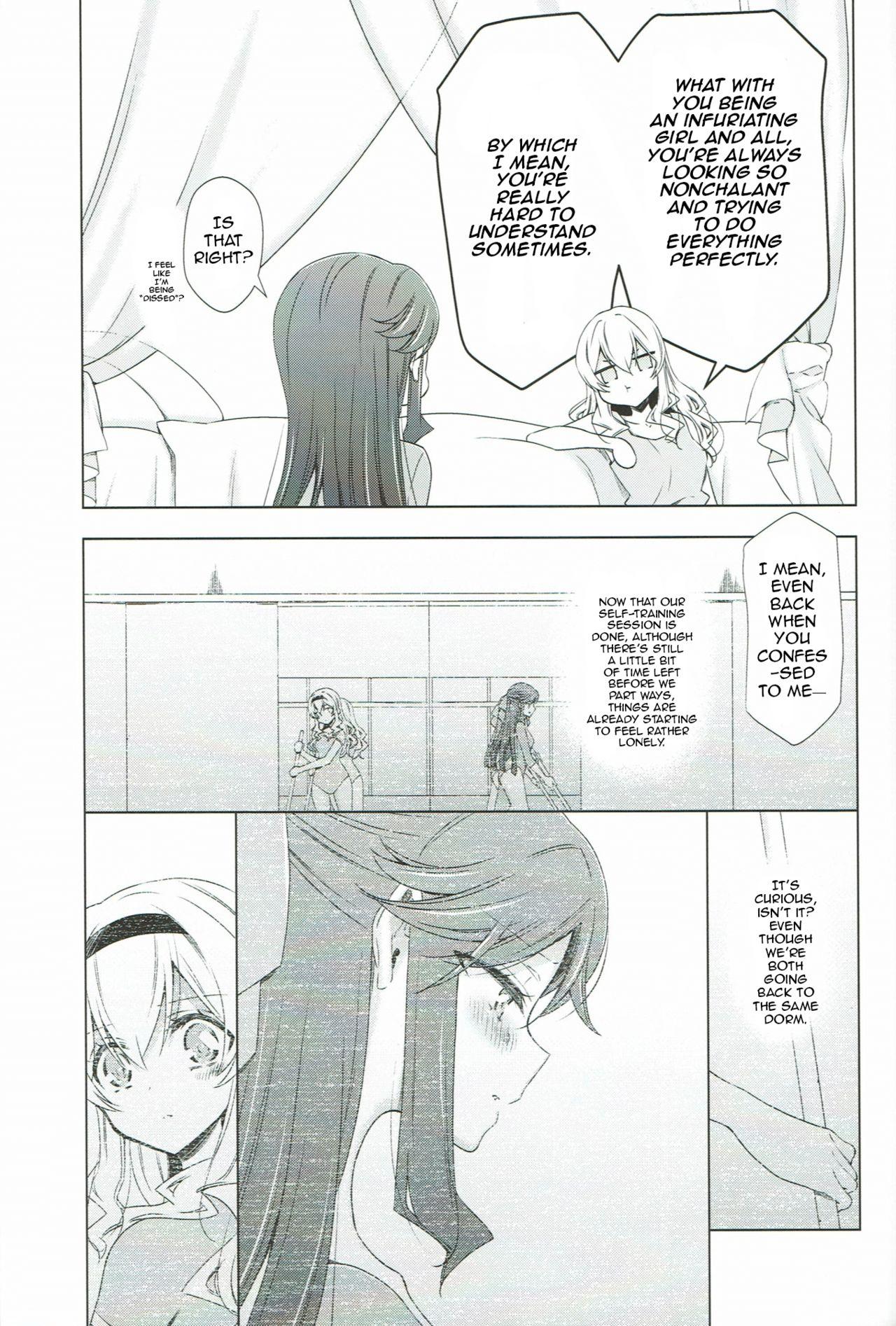 Shaved Pussy To Love Is To Suffer - Shoujo kageki revue starlight Con - Page 11