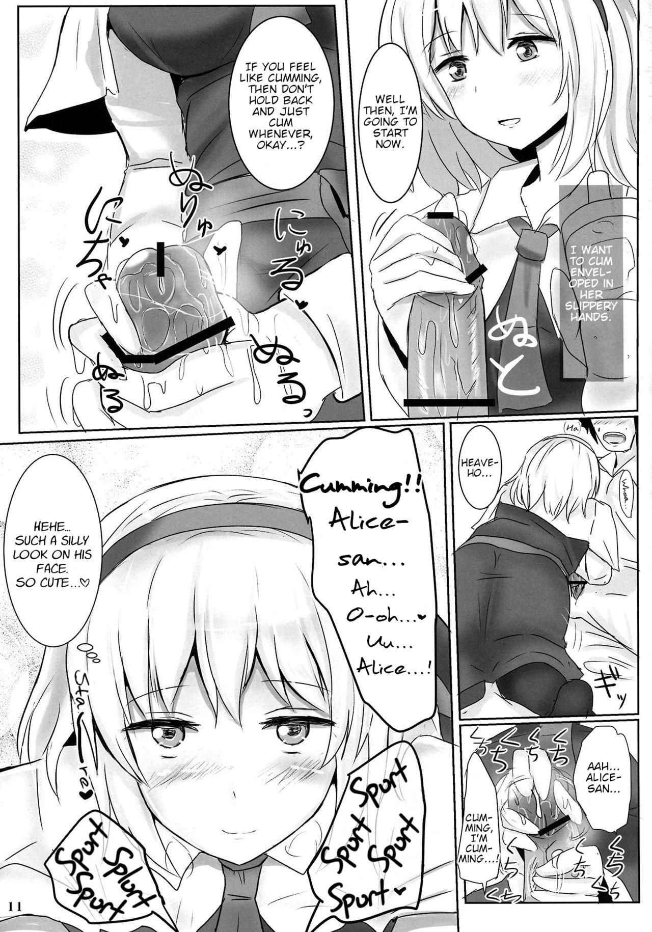 Ngentot Marugoto Alice | All of Alice - Touhou project Bunda Grande - Page 10