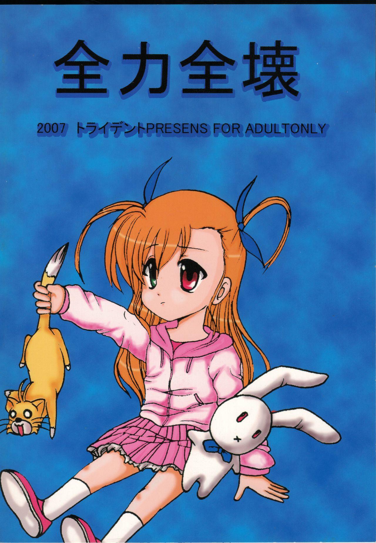 Amateurporn Zenryoku Zenkai - Mahou shoujo lyrical nanoha | magical girl lyrical nanoha Sucking Dick - Page 18