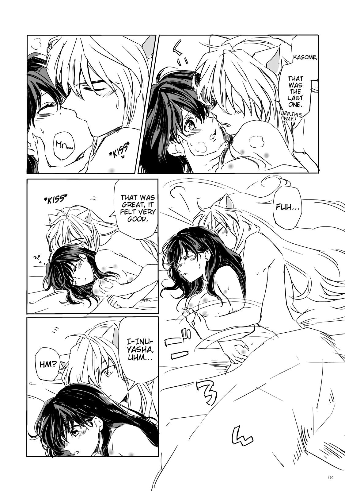 Upskirt SupaComi Muryou Haifu InuKago Manga | Super Comic City Free Distribution Inu x Kago Manga - Inuyasha Step Brother - Page 3