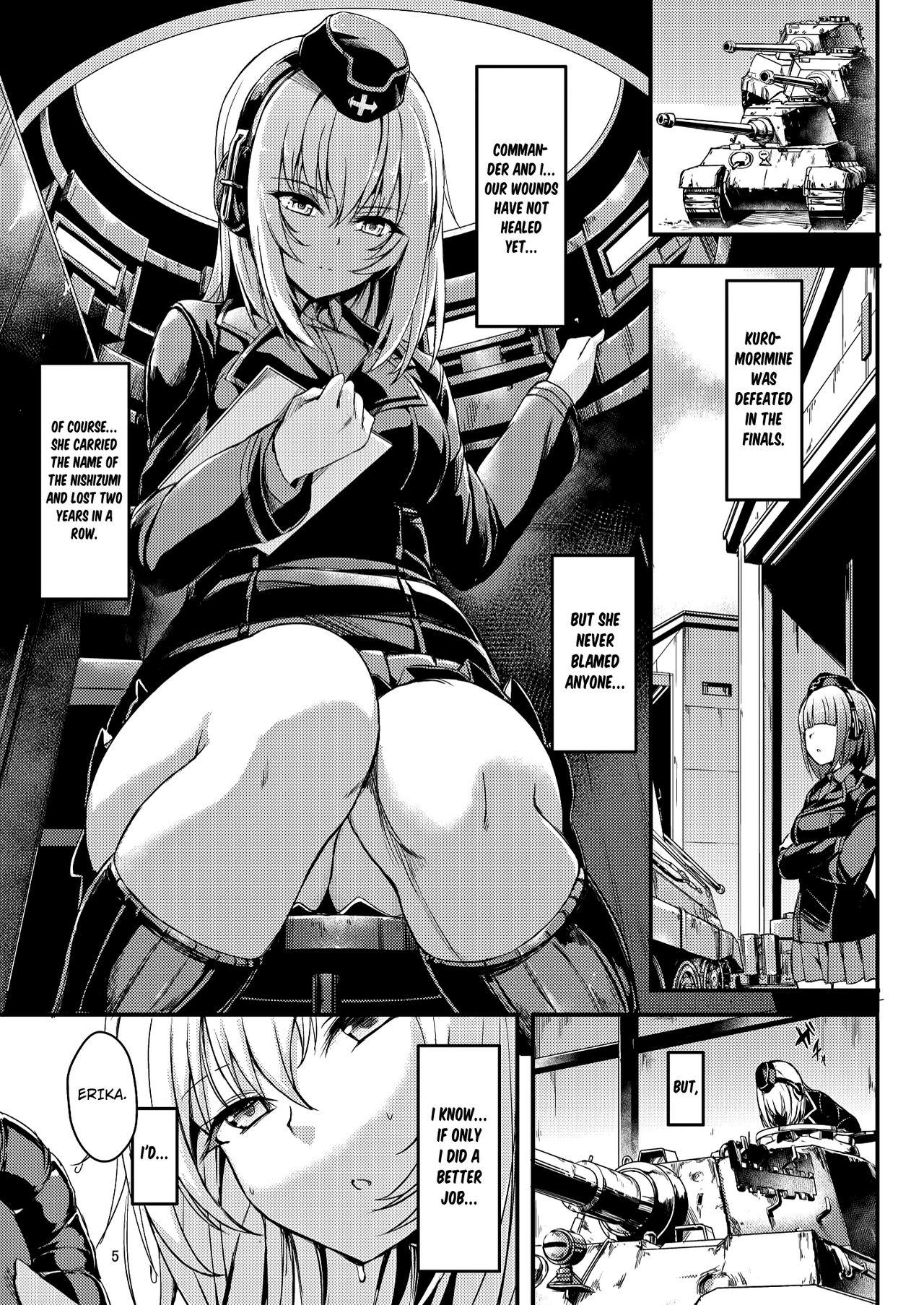 Teenporn Kuromorimine Ryoujoku - Girls und panzer Sapphicerotica - Page 4