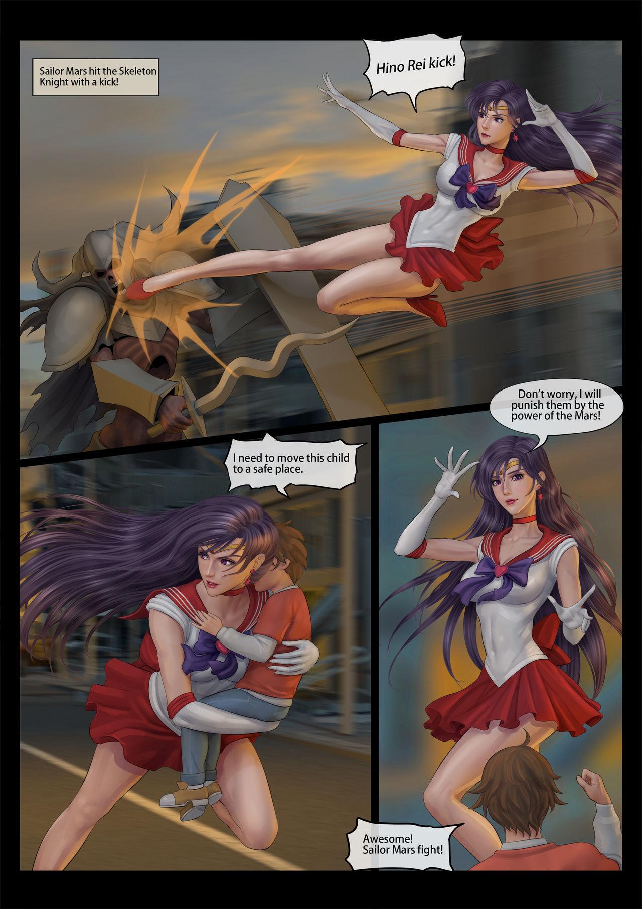 Old Man Sailor Mars feather fanbox COMPLETE - Overlord Sailor moon | bishoujo senshi sailor moon Hot Naked Girl - Page 2