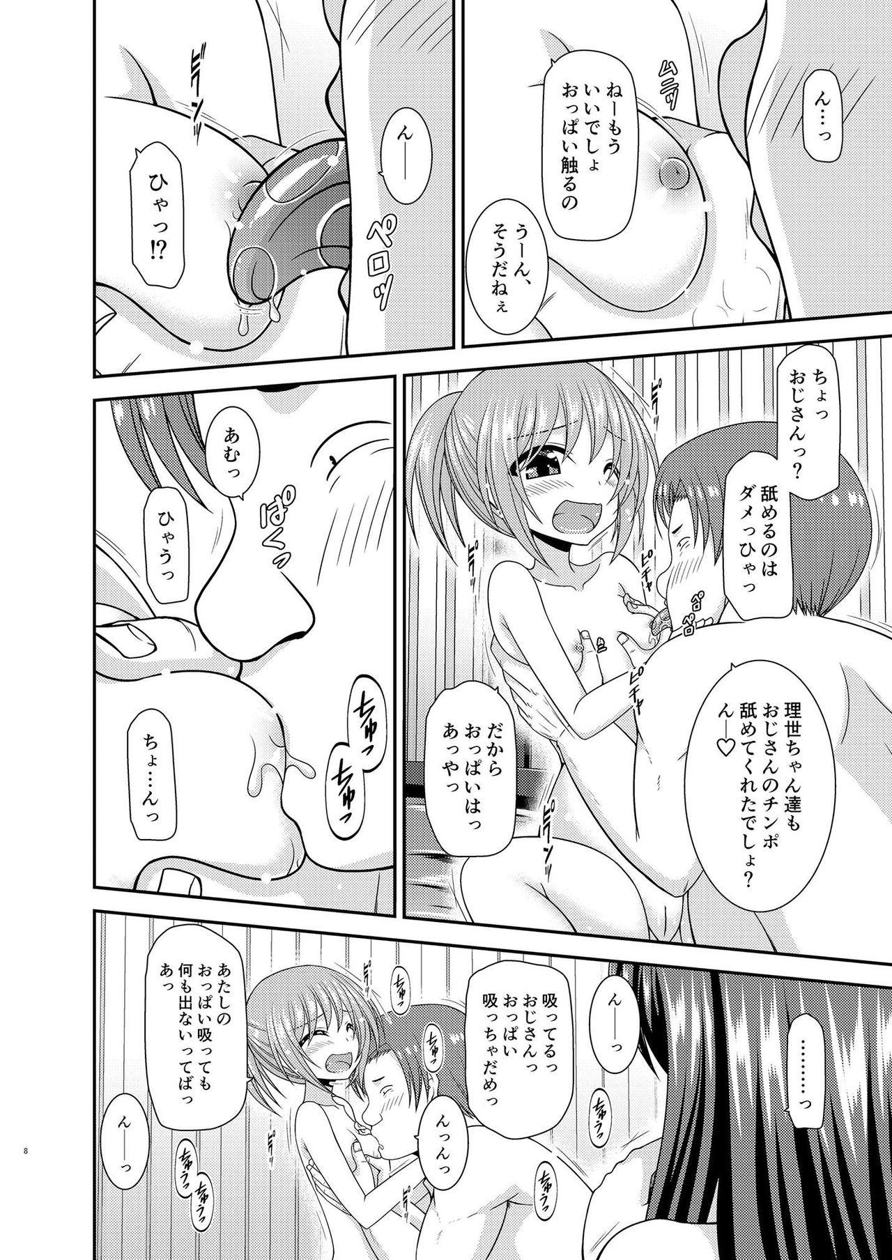 Caught Konyoku Rotenburo de Bishoujo Futari ni Are o Misete to Onegai Sareta Ato No Hanashi - Original Str8 - Page 7