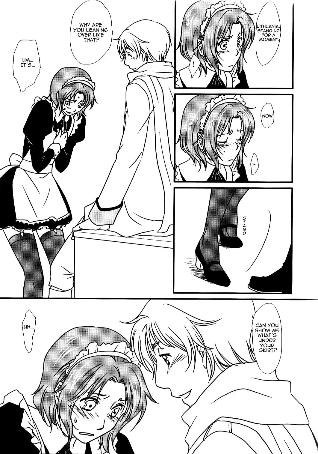 Ball Licking perverted rapture - Axis powers hetalia Body - Page 10