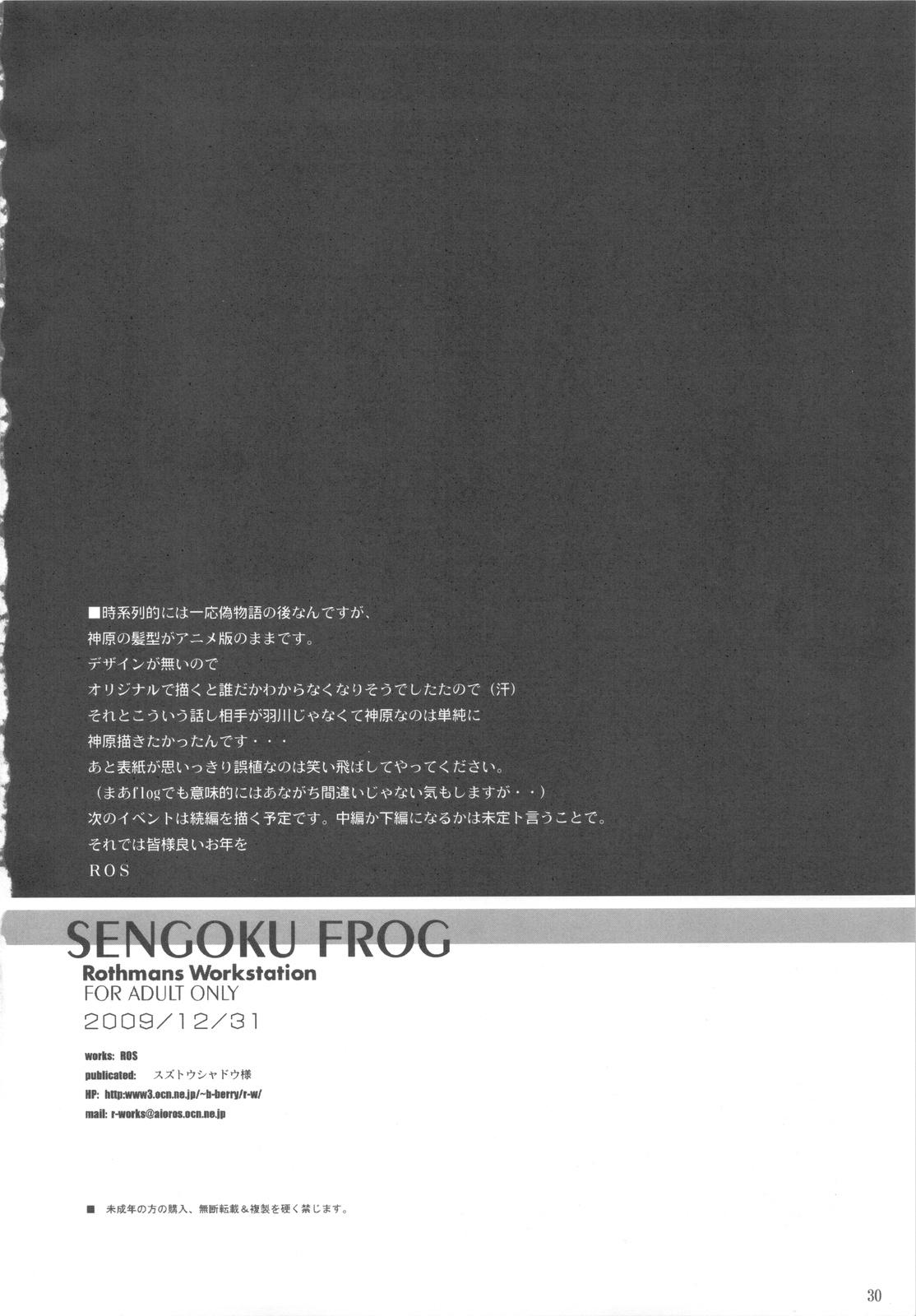 SENGOKU FROG 29