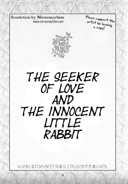 Gaycum The Seeker of Love and the Innocent Little Rabbit - Axis powers hetalia Concha - Page 2