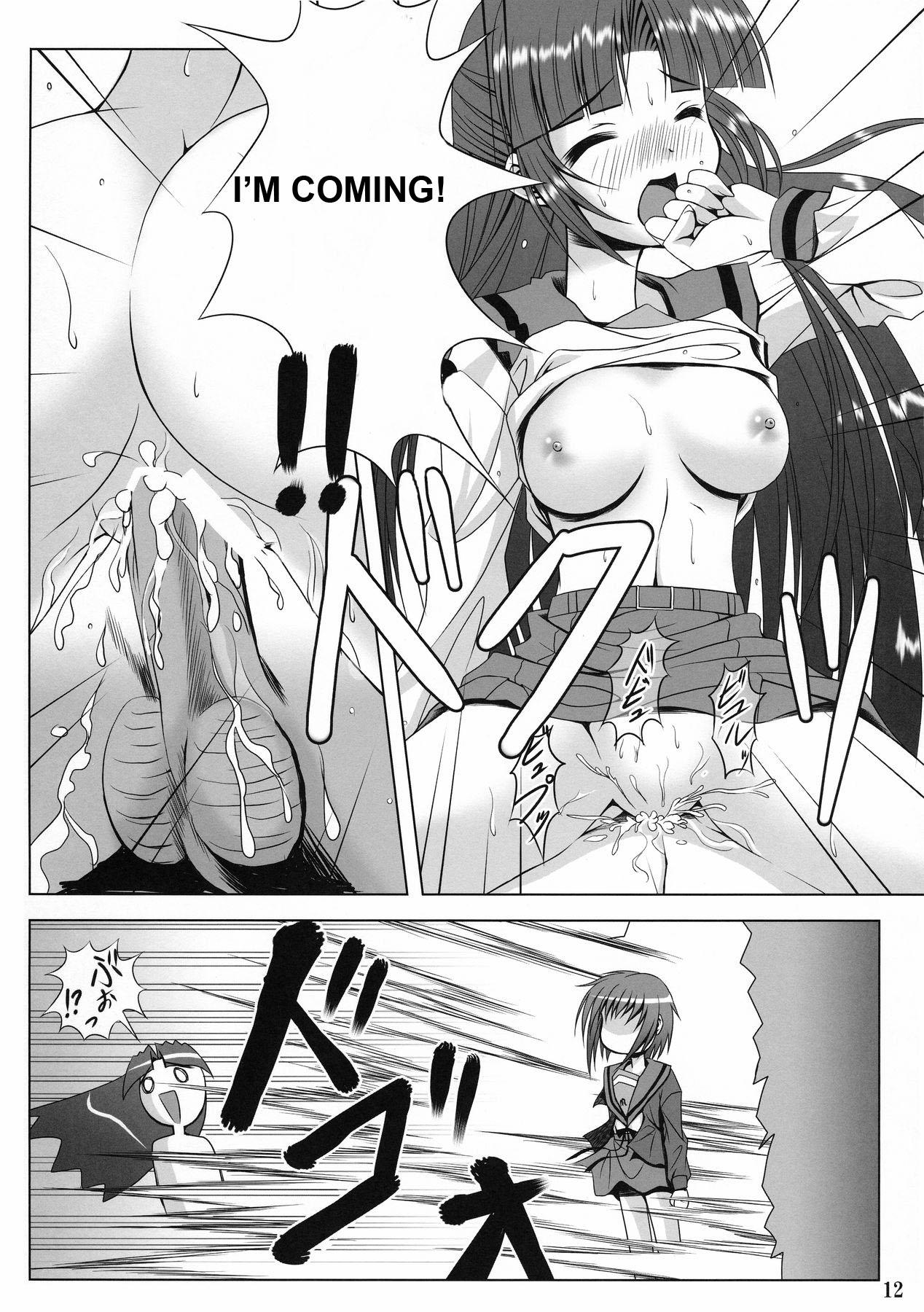 Morena FREEDOM! - The melancholy of haruhi suzumiya Young Petite Porn - Page 10