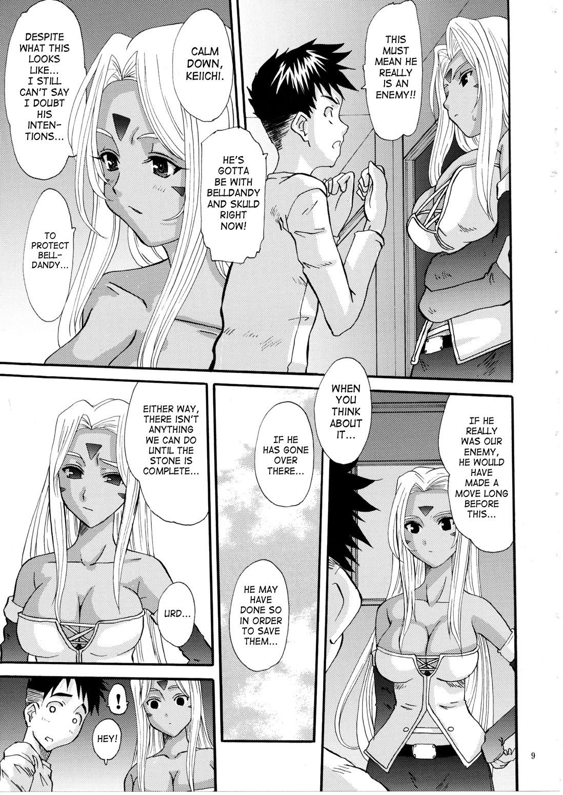 Exhibitionist Nightmare of My Goddess Vol. 11 - Ah my goddess Thief - Page 8