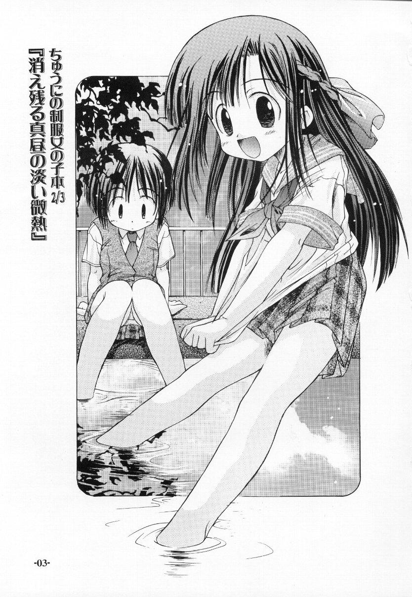 Small Tits Chuuni no Seifuku Onnanoko Hon 2/3 - Kienokoru Mahiru no Awai Binetsu Shemale Sex - Page 3
