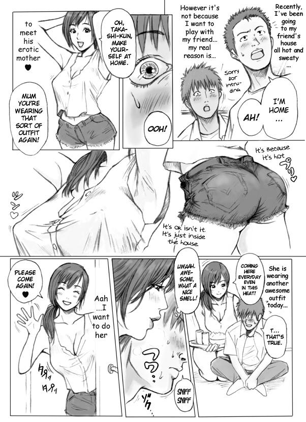 White Girl [REDLIGHT] Tomodachi no Haha o Okasu! ~Mou Gaman Dekinai~ | Raping My Friends Mom [English] [Kanon] Gay Amateur - Page 4