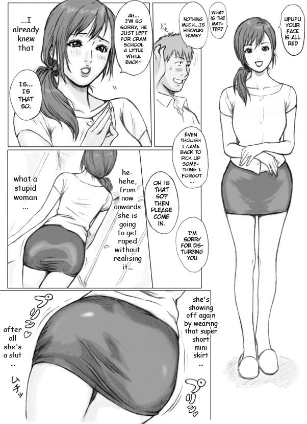 Lez [REDLIGHT] Tomodachi no Haha o Okasu! ~Mou Gaman Dekinai~ | Raping My Friends Mom [English] [Kanon] Fitness - Page 7