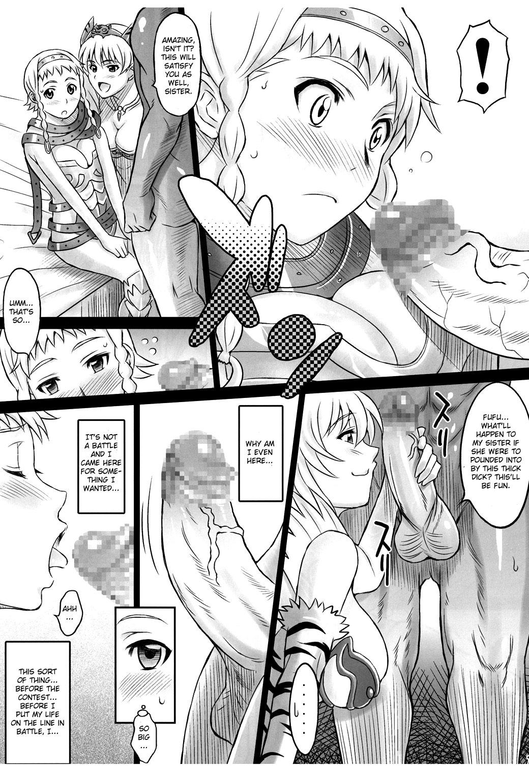 Gay Straight Sisters Break - Queens blade Whore - Page 6
