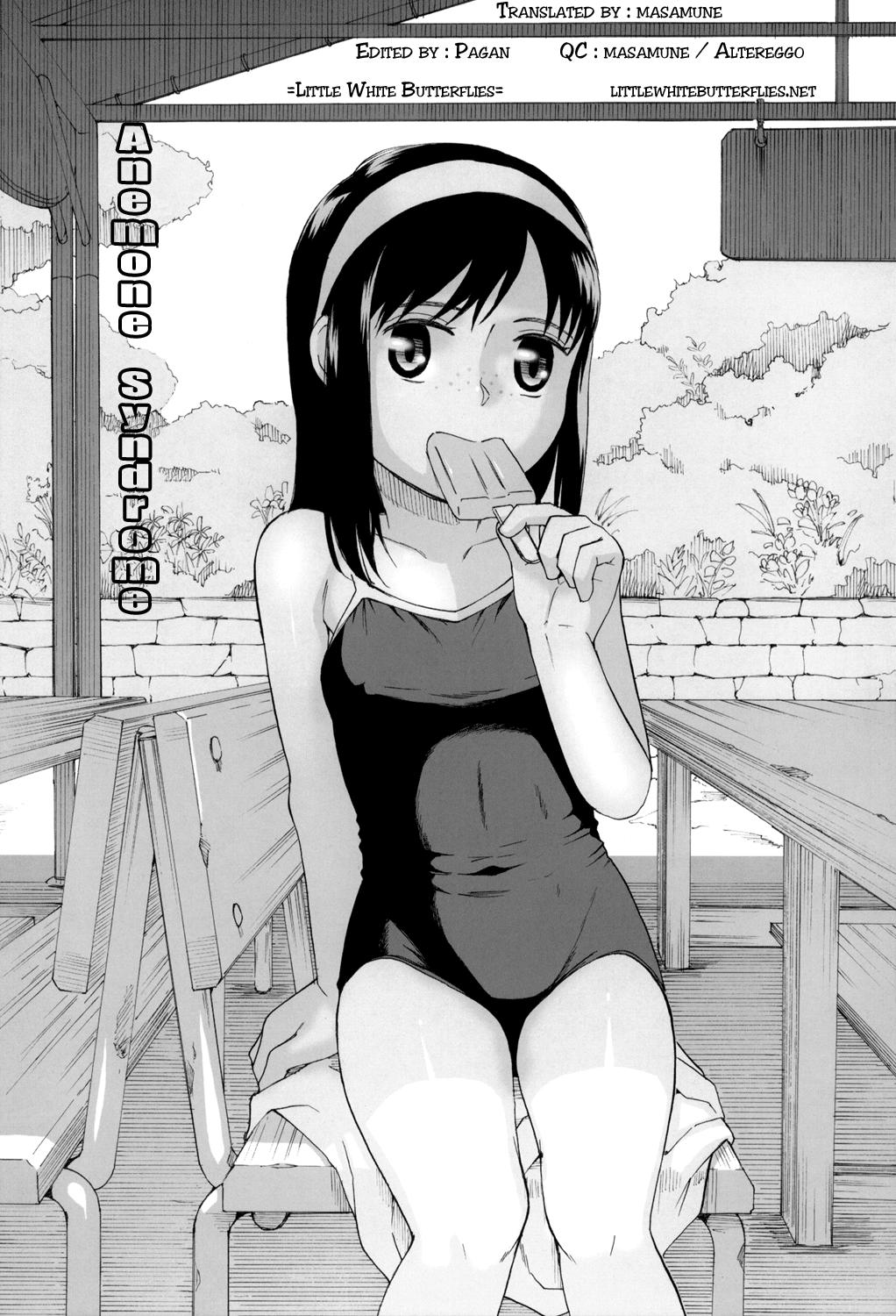 Buttfucking (COMIC1☆4) [Momoiro Toiki (Meramera Jealousy)] Anemone Shoukougun ~Anemone Syndrome~ 1.02 [English] =LWB= Teenage Sex - Page 2