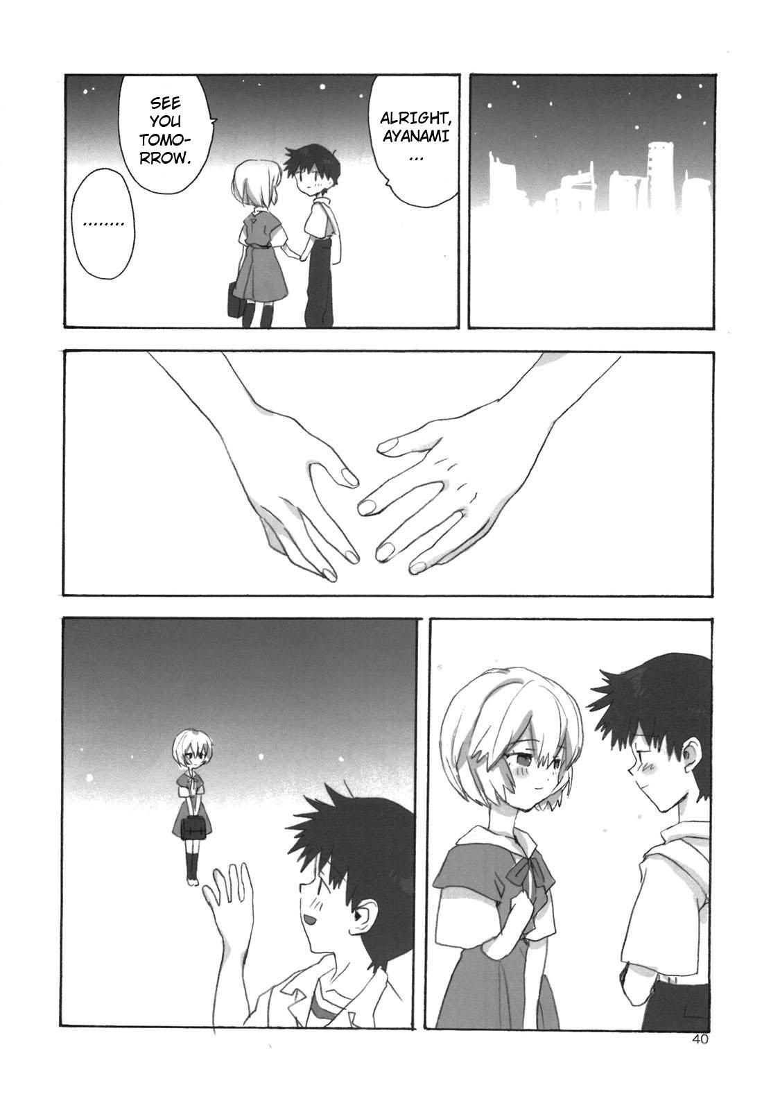 (Shota Scratch 9) [Aihara-Otome (Yamada Nyoriko)] Shinji to Ayanami ga Love Love | Love Rei X Shinji (Neon Genesis Evangelion) [English] ==Strange Companions== 38