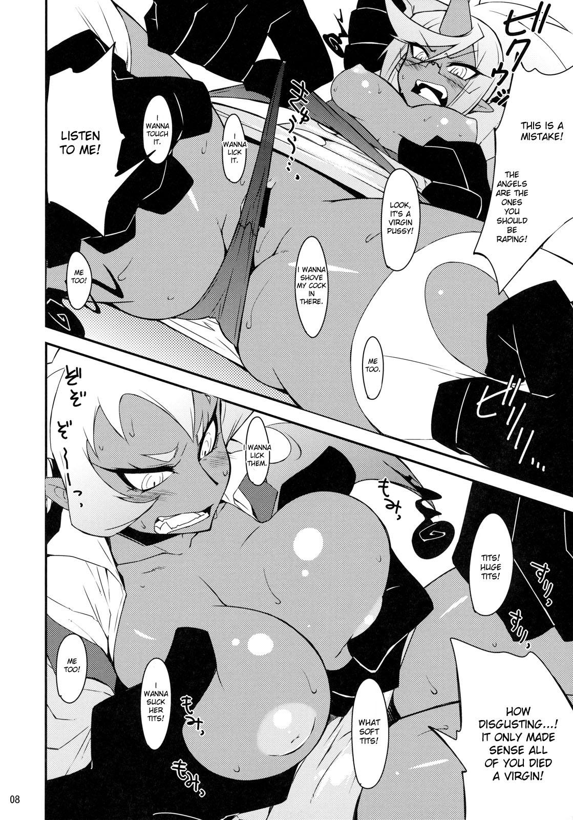 Doll Virginal Rule - Panty and stocking with garterbelt Punishment - Page 7