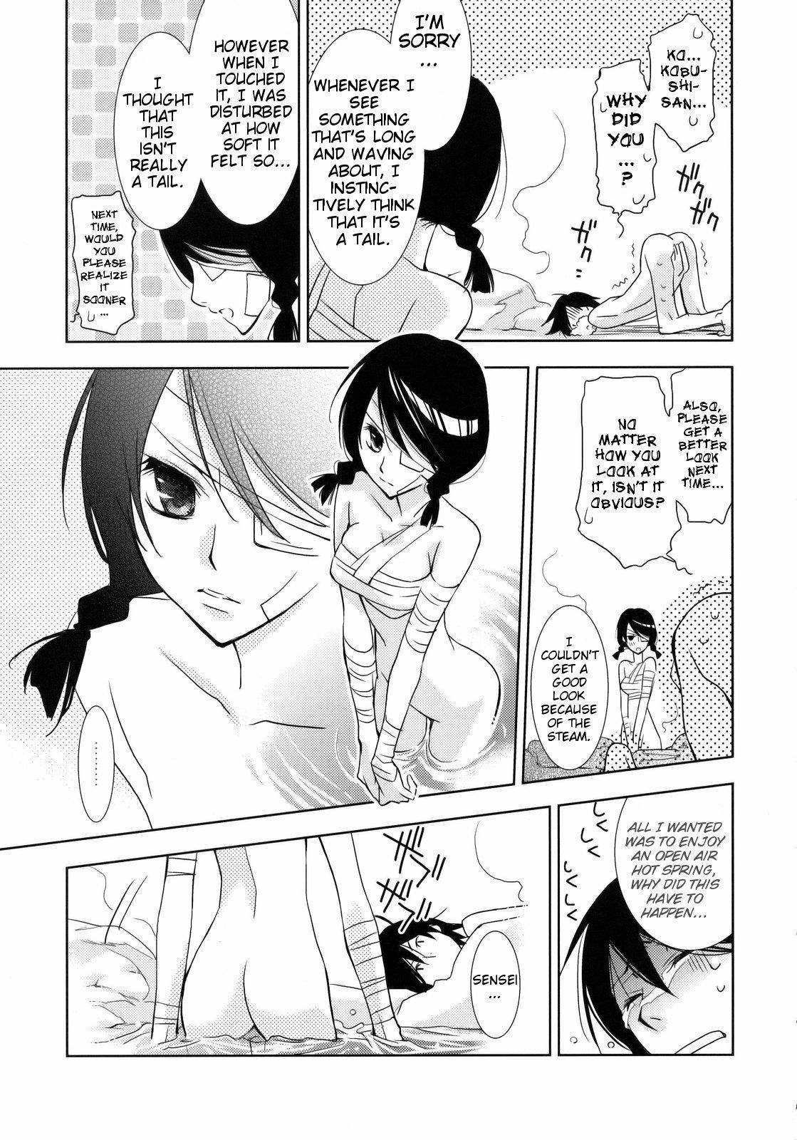 All Natural Kagiana Gekijou Shoujo 3 - Sayonara zetsubou sensei Black Dick - Page 8