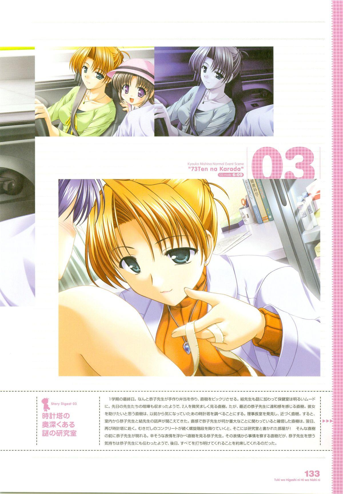 Tsuki wa Higashi ni Hi wa Nishi ni ～ Operation Sanctuary ～ Visual Fan Book 165