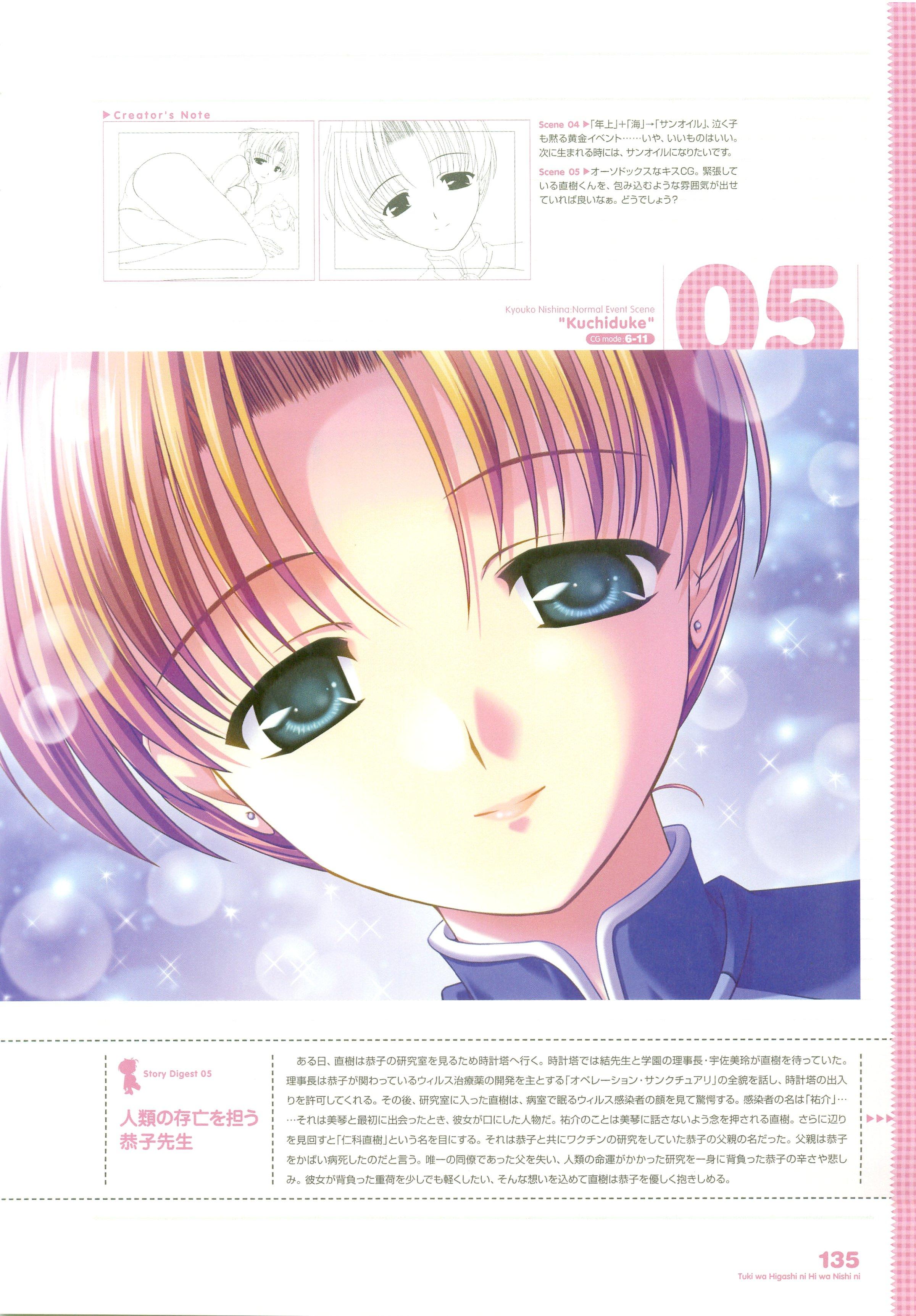 Tsuki wa Higashi ni Hi wa Nishi ni ～ Operation Sanctuary ～ Visual Fan Book 167