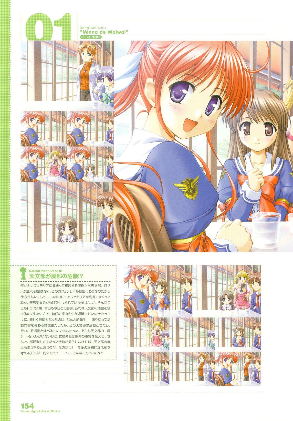 Tsuki wa Higashi ni Hi wa Nishi ni ～ Operation Sanctuary ～ Visual Fan Book 189