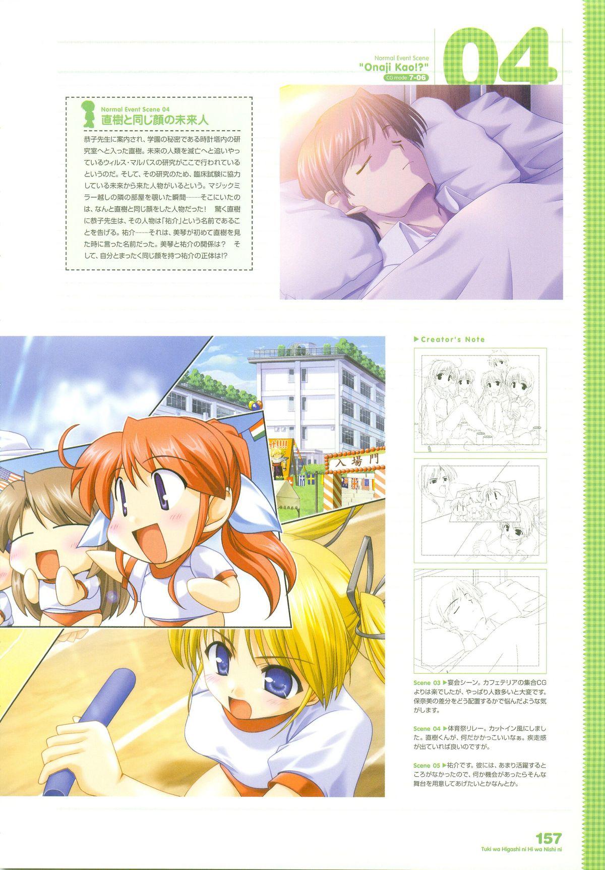 Tsuki wa Higashi ni Hi wa Nishi ni ～ Operation Sanctuary ～ Visual Fan Book 193