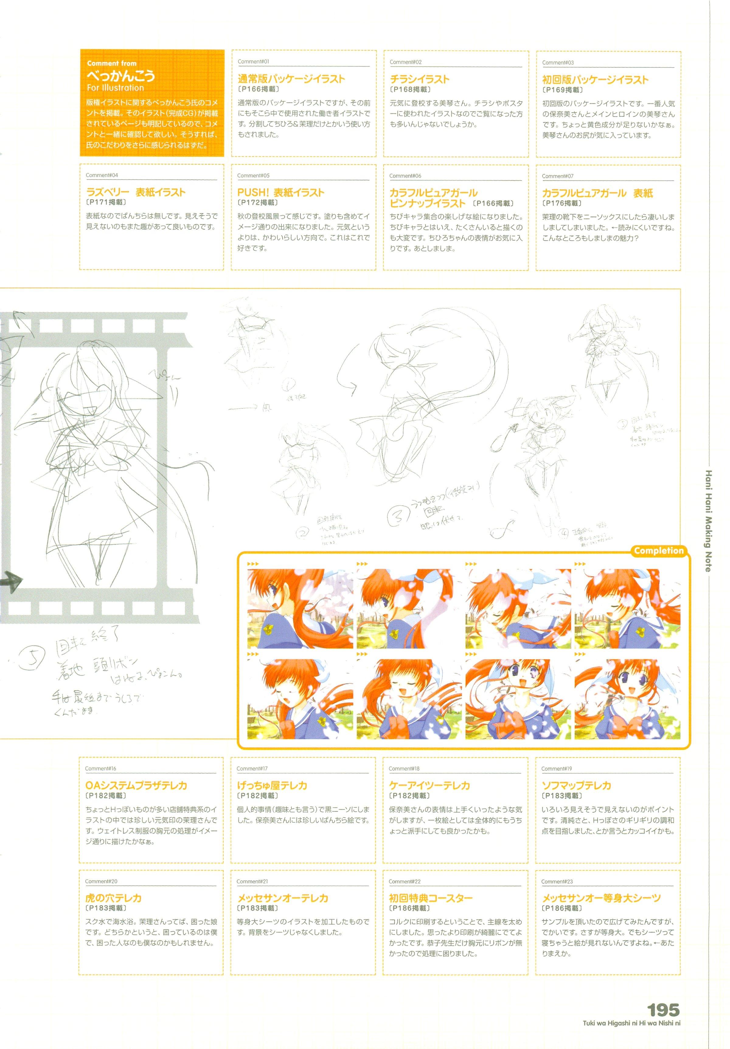 Tsuki wa Higashi ni Hi wa Nishi ni ～ Operation Sanctuary ～ Visual Fan Book 236