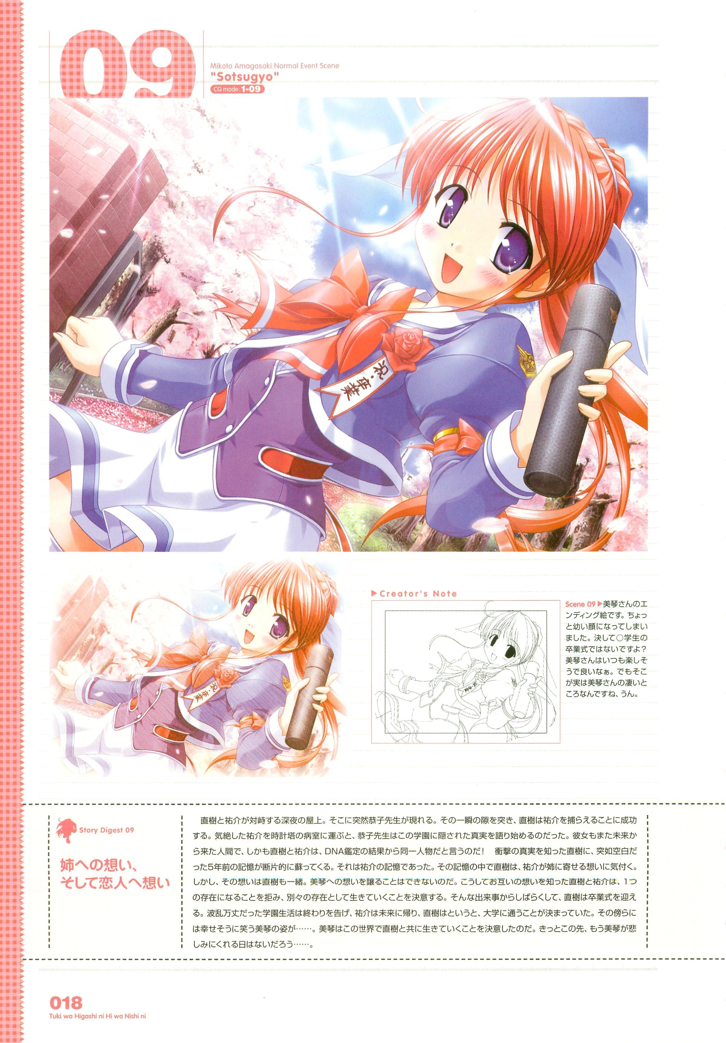 Tsuki wa Higashi ni Hi wa Nishi ni ～ Operation Sanctuary ～ Visual Fan Book 27