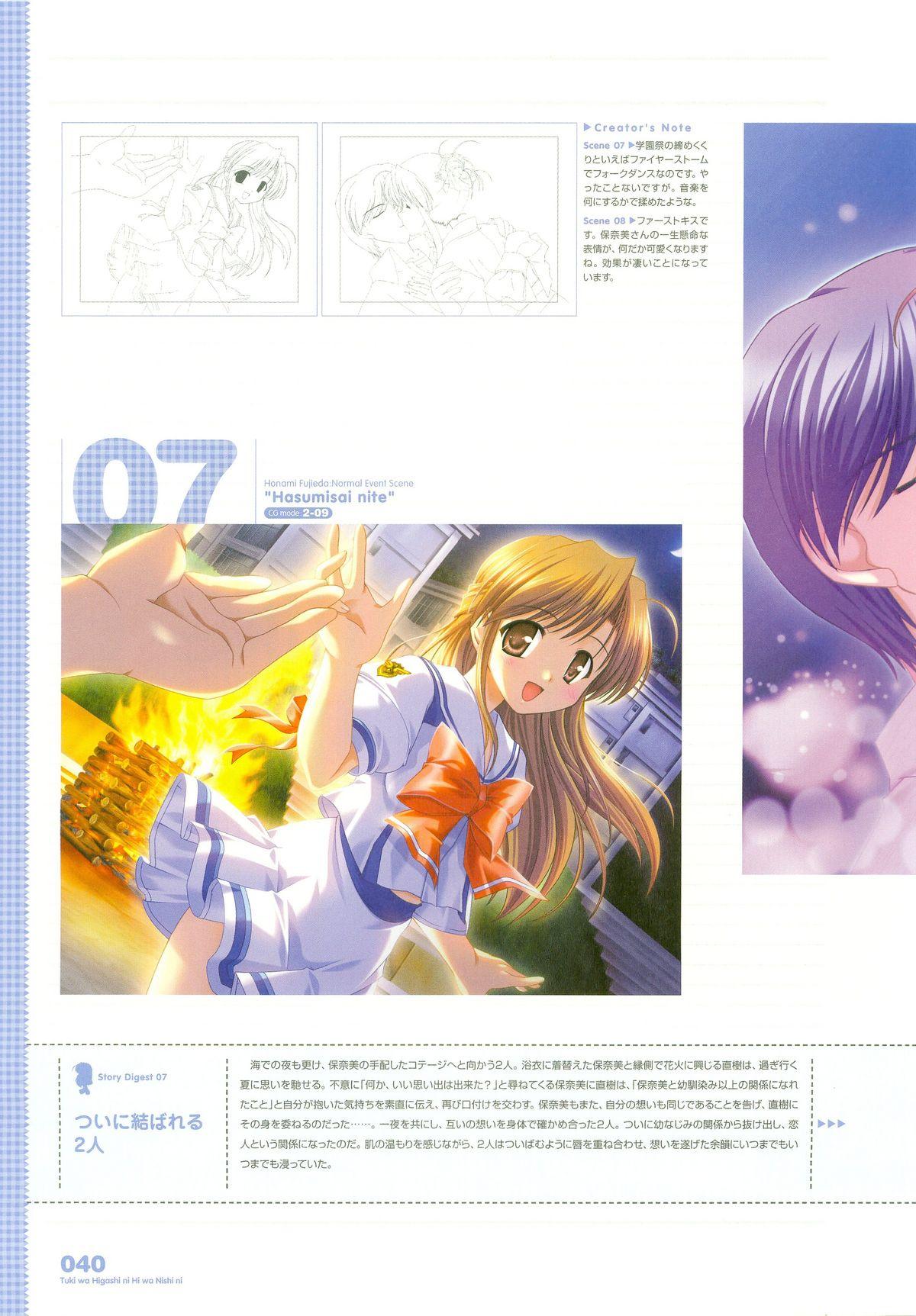 Tsuki wa Higashi ni Hi wa Nishi ni ～ Operation Sanctuary ～ Visual Fan Book 55