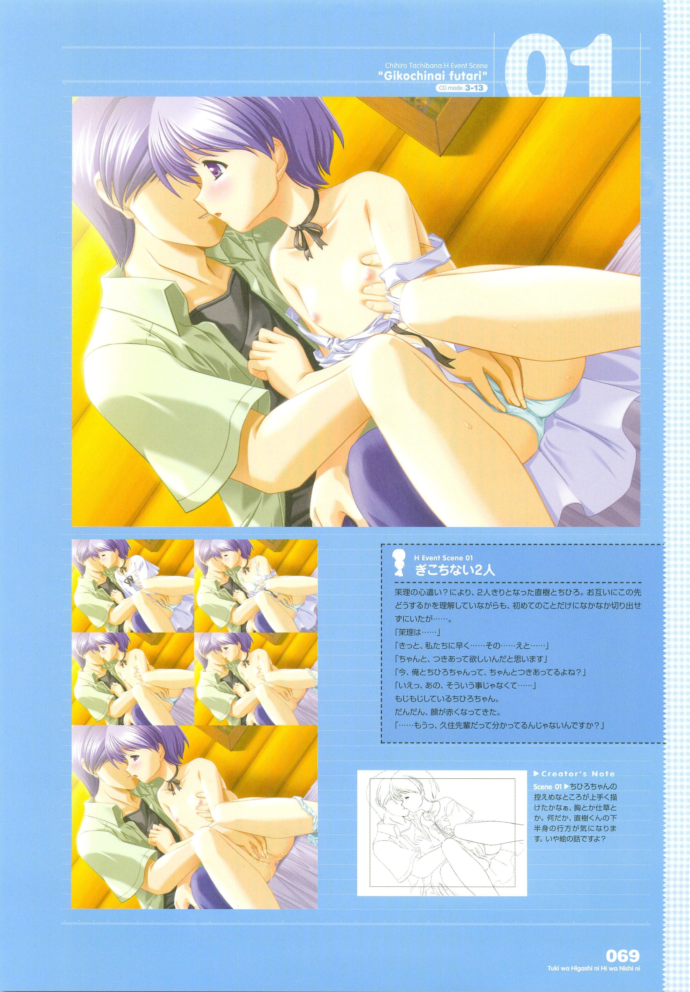 Tsuki wa Higashi ni Hi wa Nishi ni ～ Operation Sanctuary ～ Visual Fan Book 90