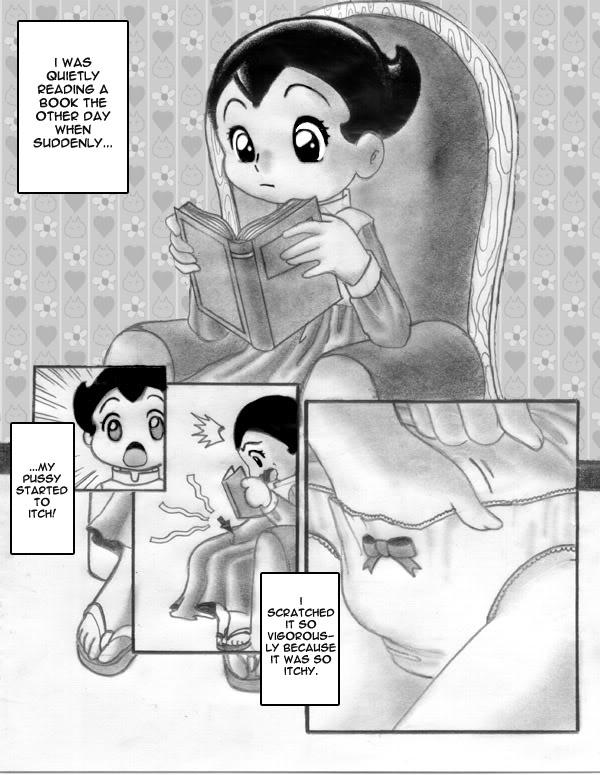 Redhead Astro girl doujin - Megaman Astro boy Men - Page 10