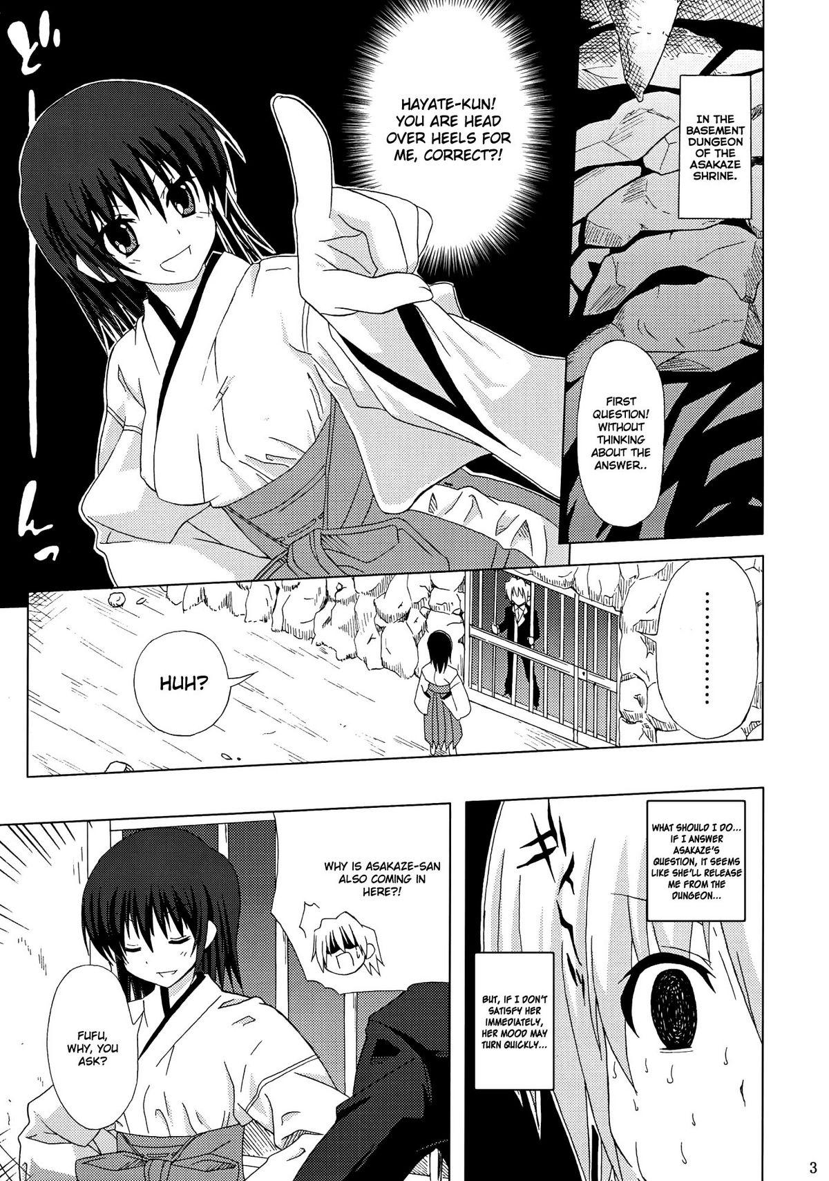 Pussy To Mouth Zokkon Daro? - Hayate no gotoku Blows - Page 2