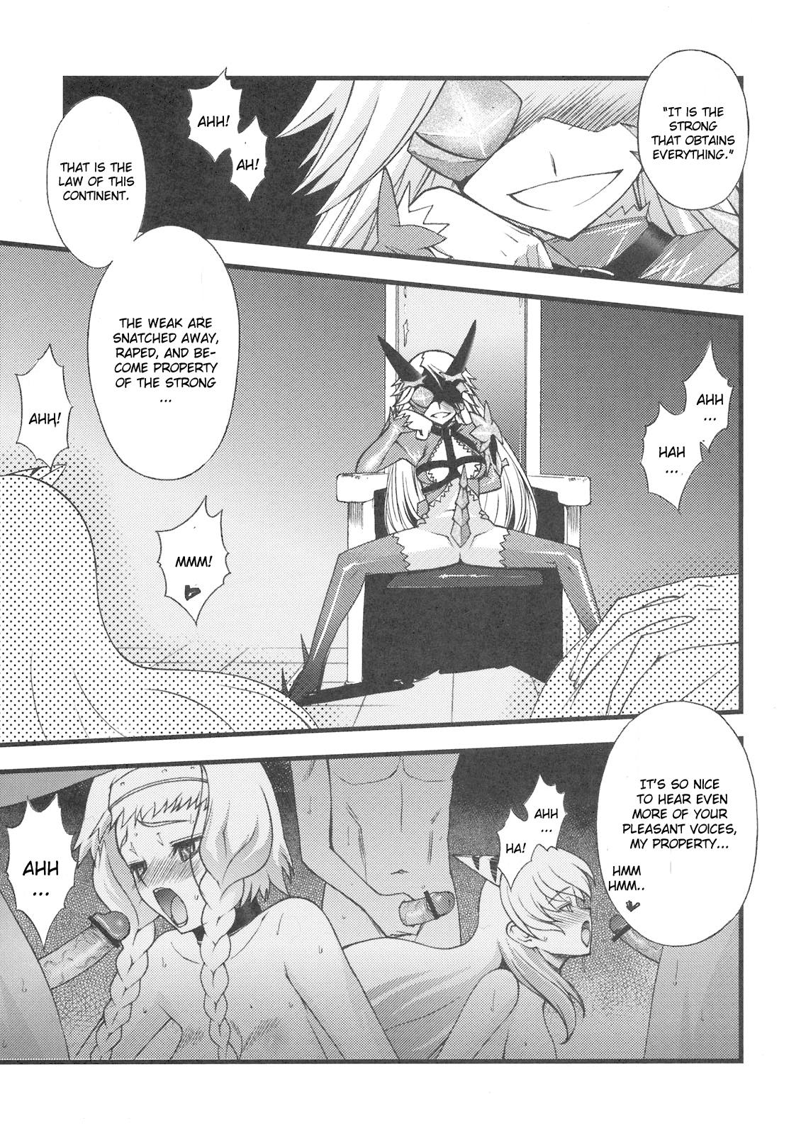 Step Mom Queen's Blade Dorei Koujo Leina & Elina - Queens blade Big - Page 5