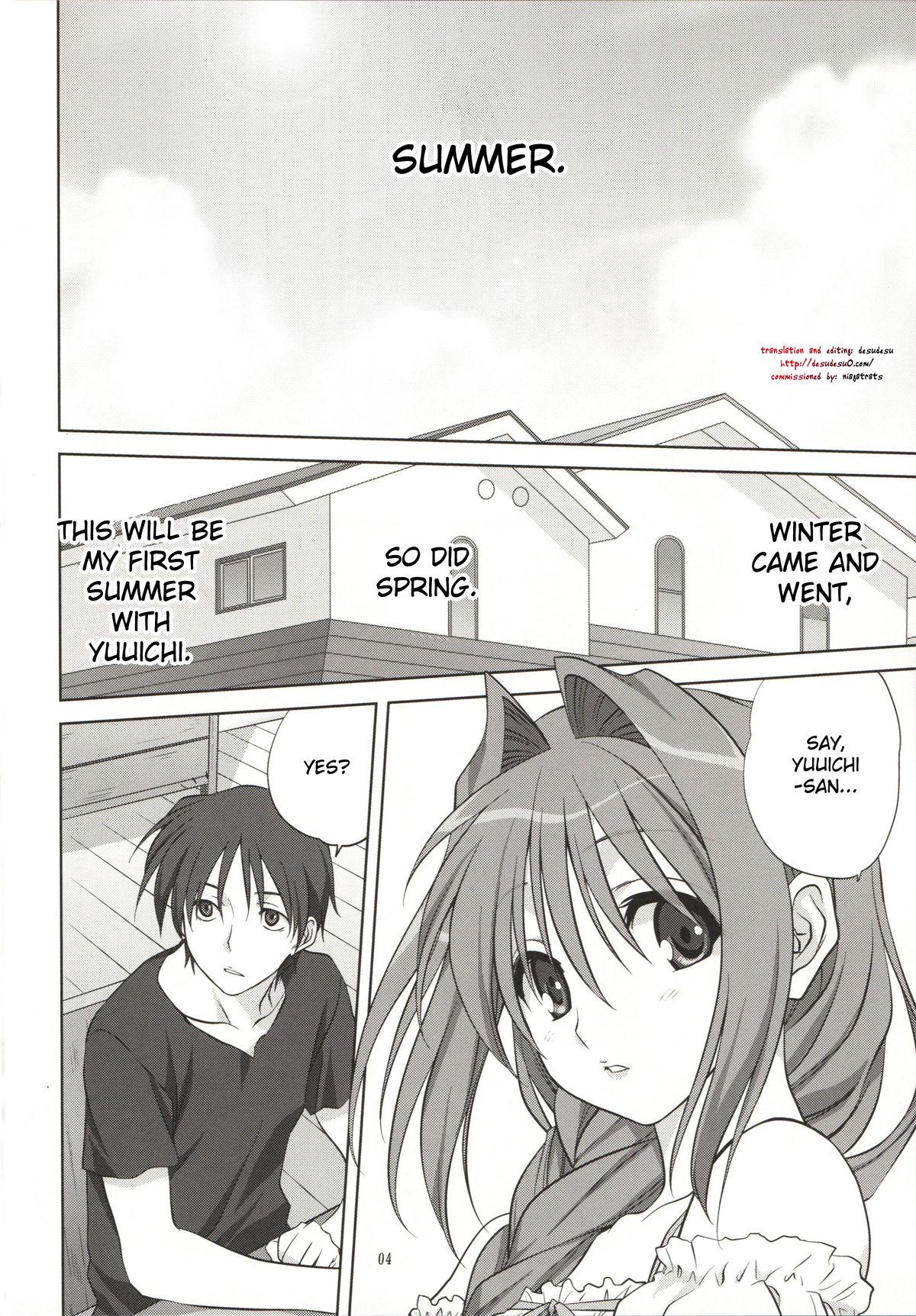 Wild Amateurs Akiko-san to Issho 8 - Kanon Girl On Girl - Page 4