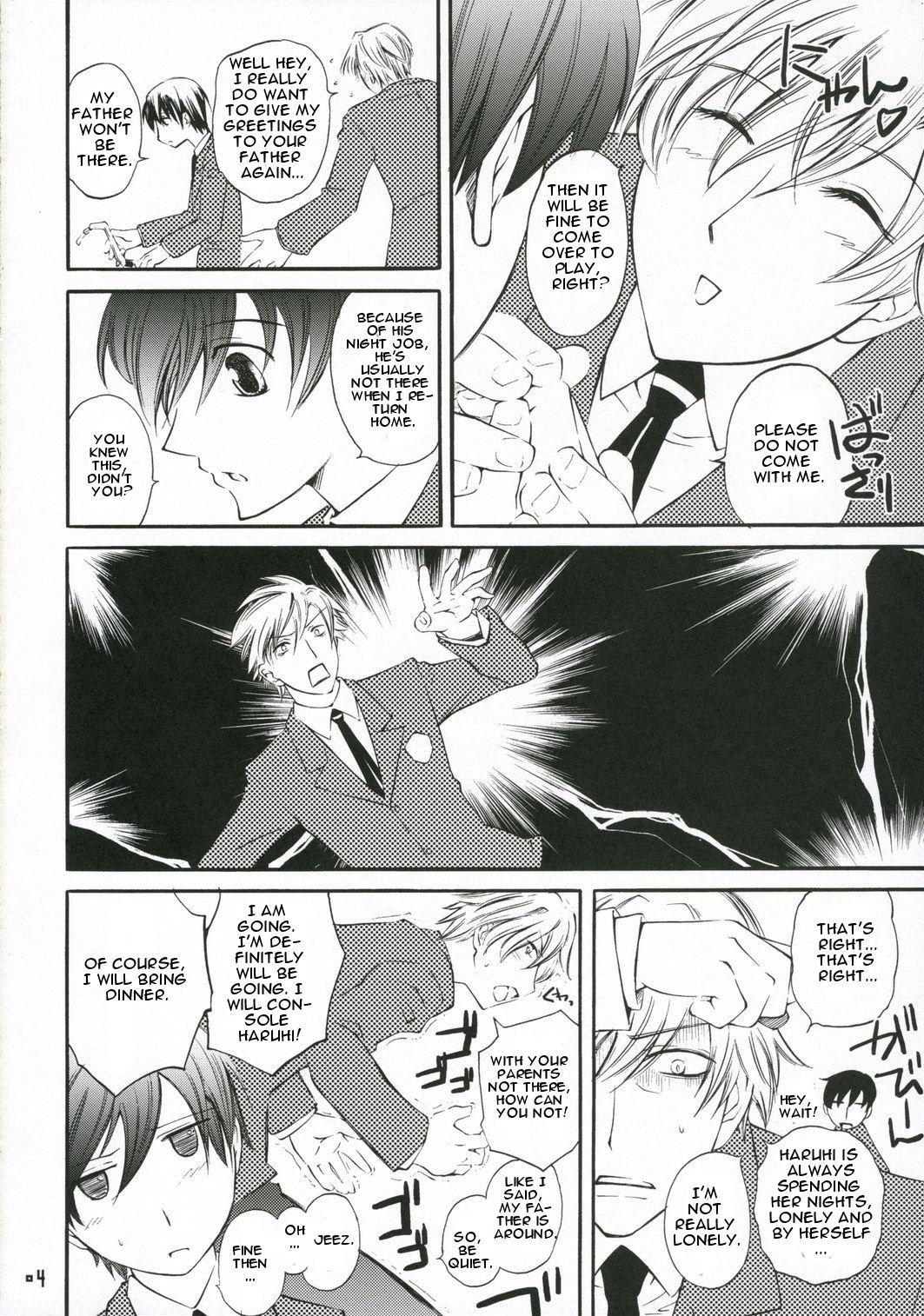 Gayclips Zantei Ou - Ouran high school host club Exhibitionist - Page 4