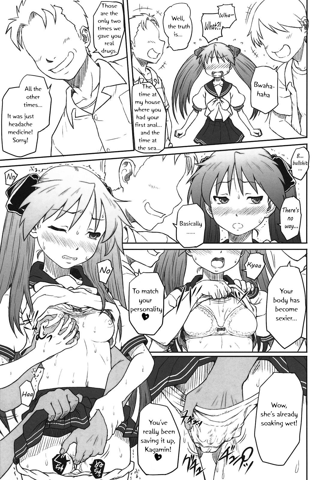 Nipple Kagamin wa Ore no Yome Kan - K-on Lucky star Amateur Cum - Page 8