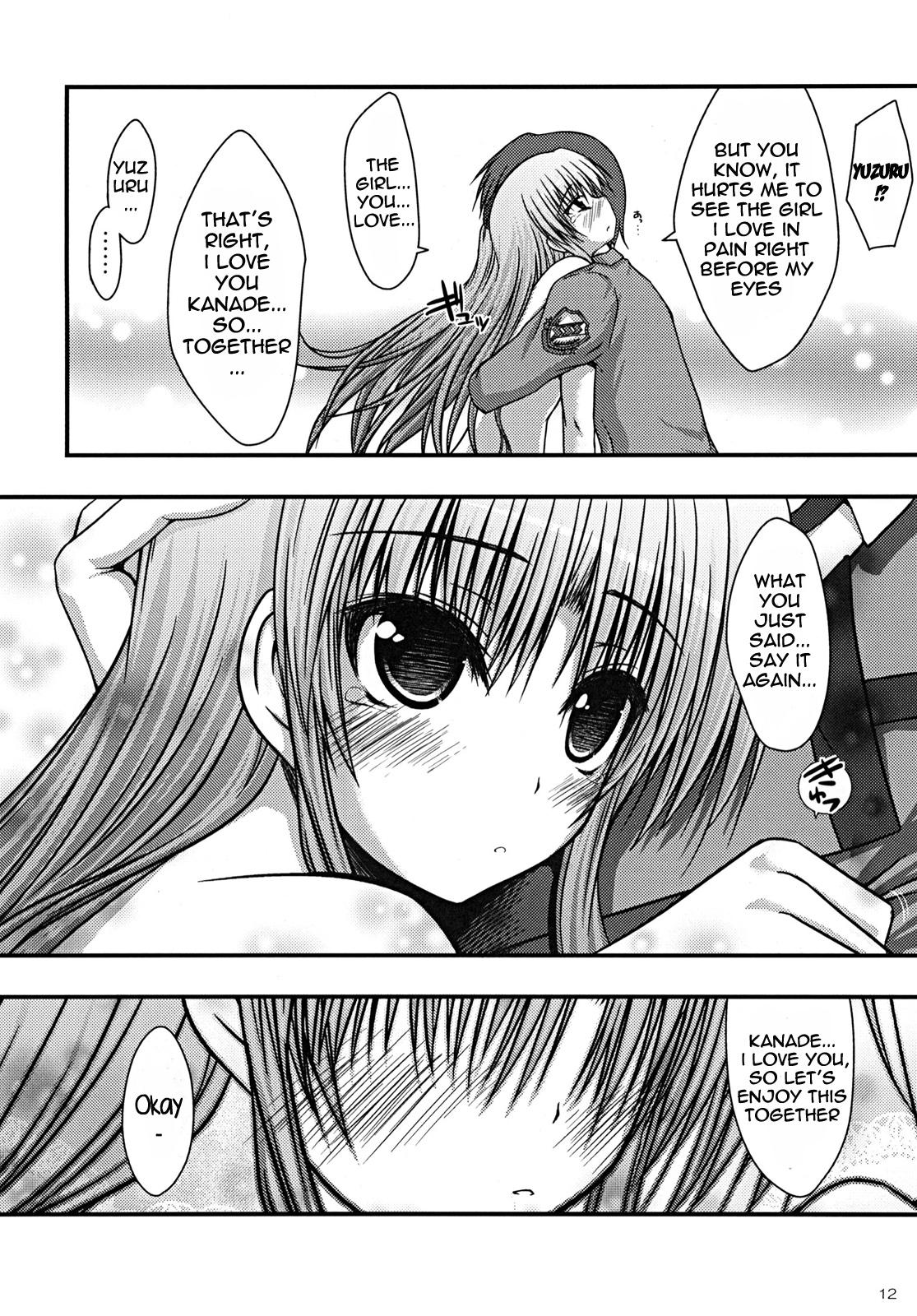 Naked Kasumisou - Angel beats Hot Milf - Page 12