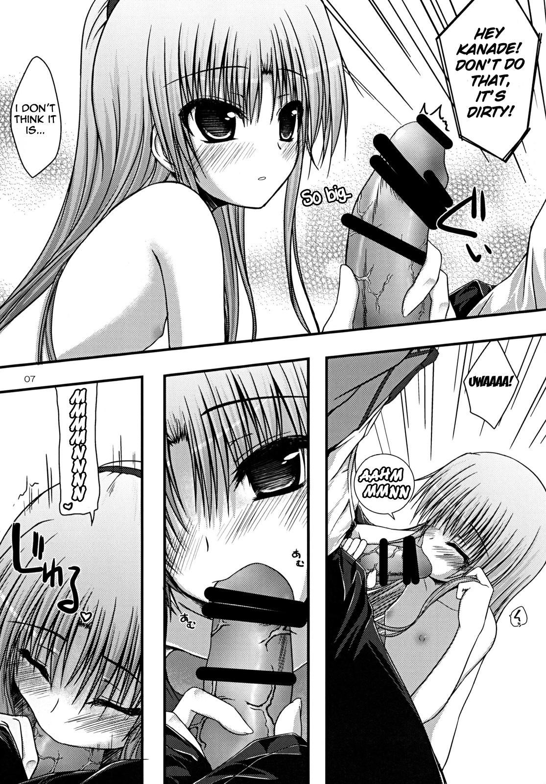 Work Kasumisou - Angel beats Tiny Tits Porn - Page 7
