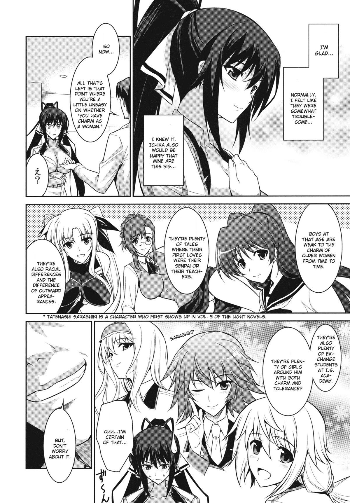 Classic Broom on the Frontline - Infinite stratos Dick Sucking Porn - Page 6