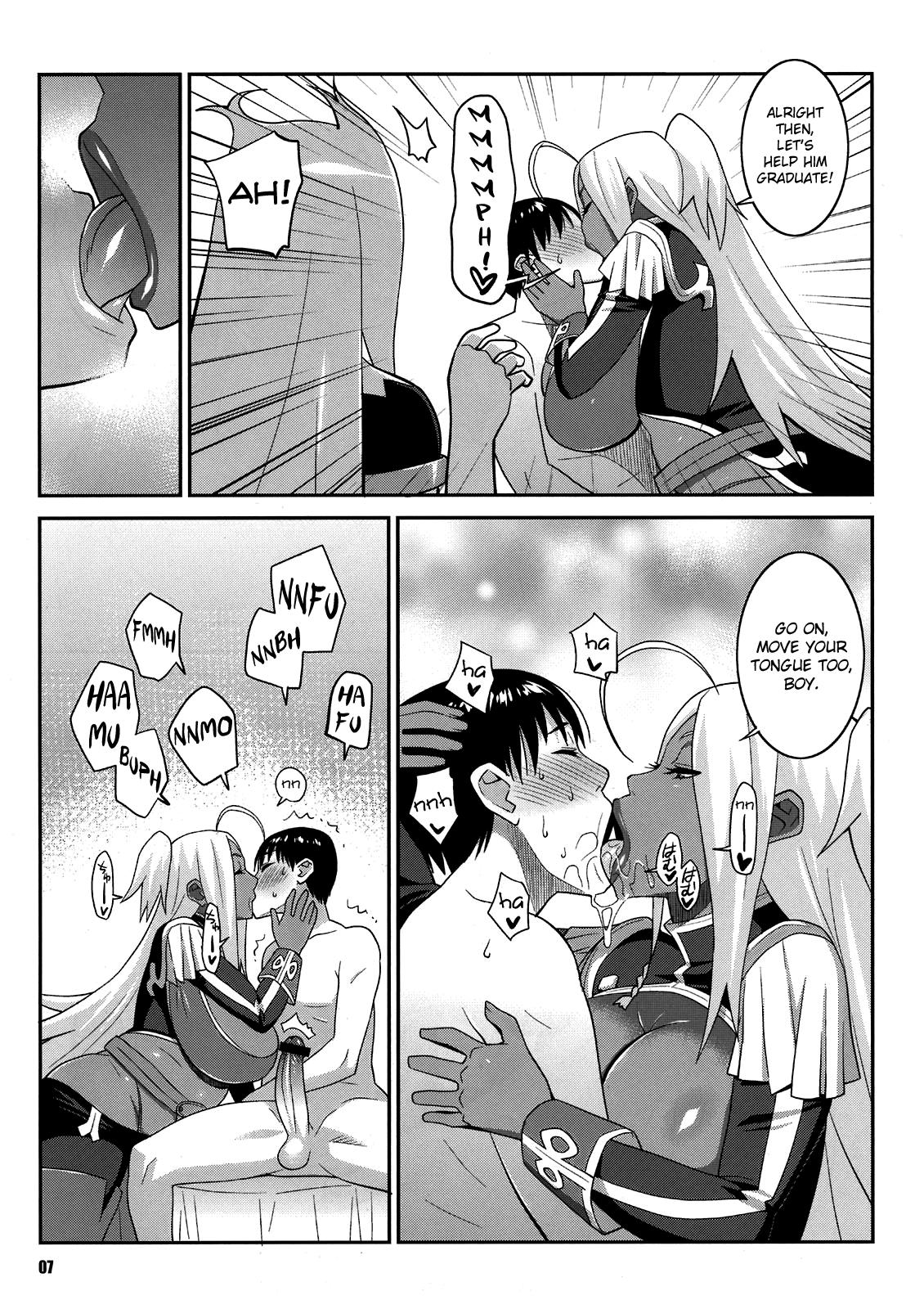 Closeup Machina & Garnet to Toshikoshi SEX Zanmai 2 | Makina and Garnet's New Year's SEX Party 2 - Dragonaut Old And Young - Page 6