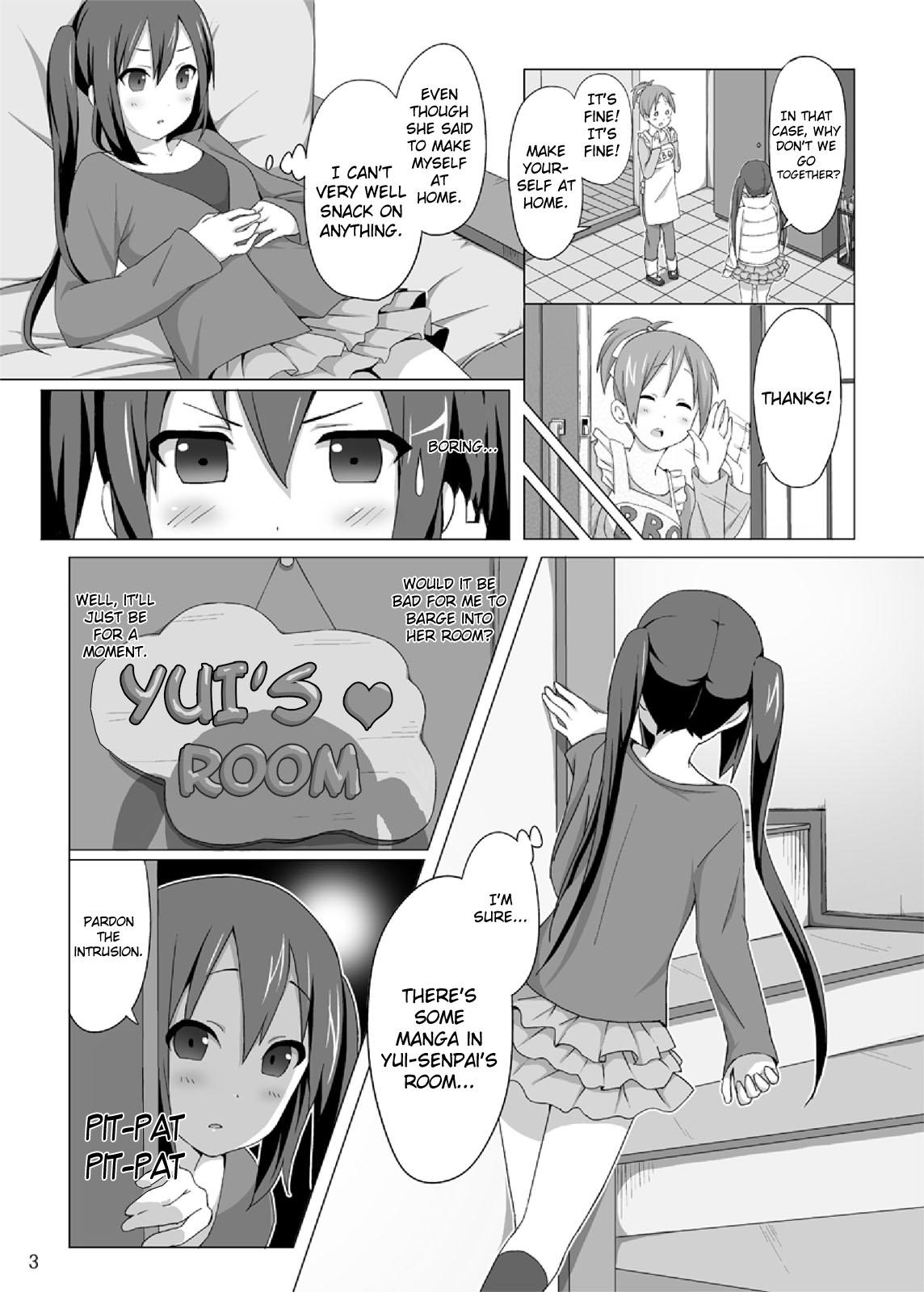 Cumming YUI × AZUSA - K-on Porno - Page 5