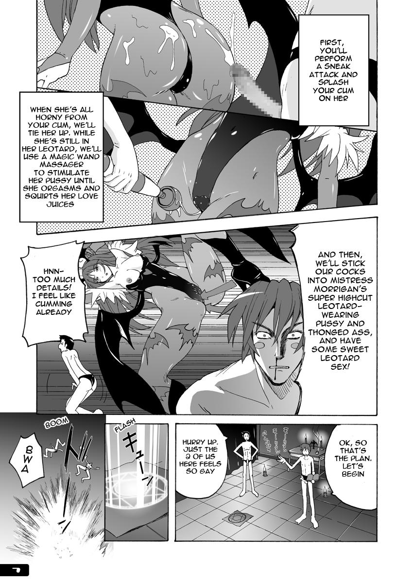 Old Man Pitapita Morrigan Fetish DL + - Darkstalkers Spy - Page 6