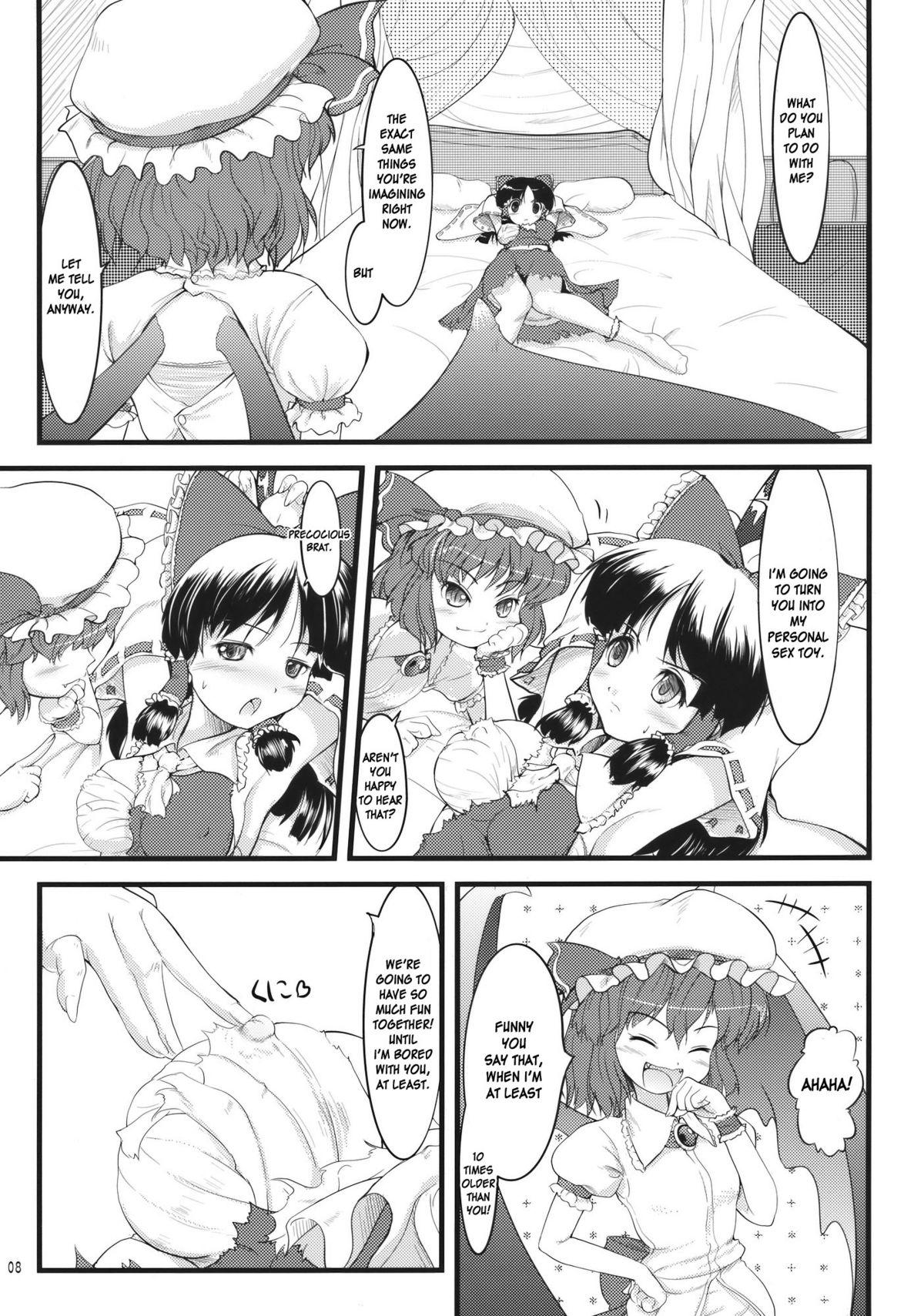 Fat Pussy Kousen Engi - Touhou project Hairypussy - Page 7