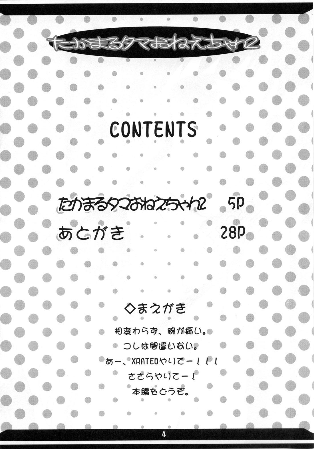 Hard Core Sex Takamaru Tama Onee-chan 2 - Toheart2 Hot - Page 4