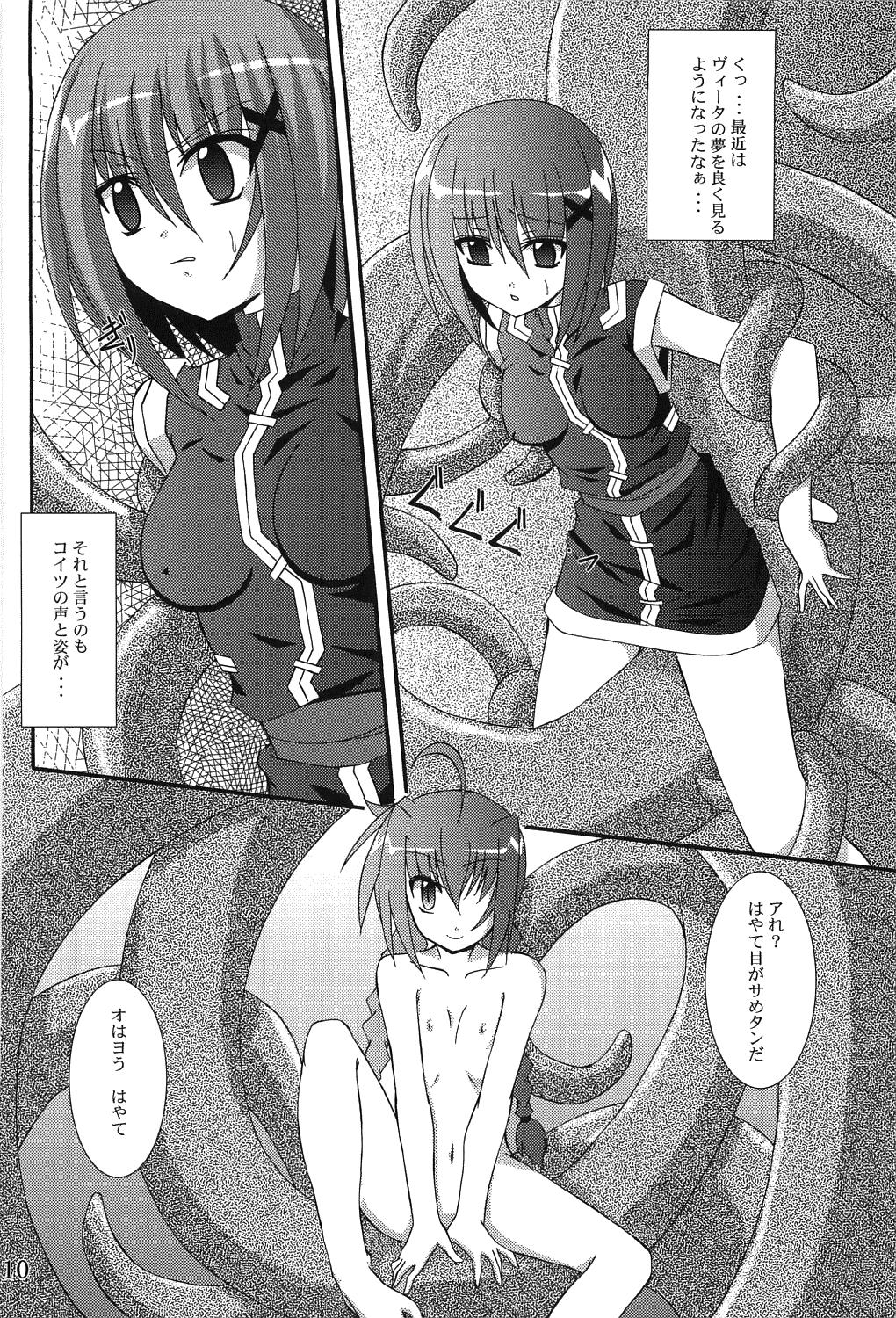 Tiny Tits Hayate no Hon 2 - Mahou shoujo lyrical nanoha Nuru - Page 9