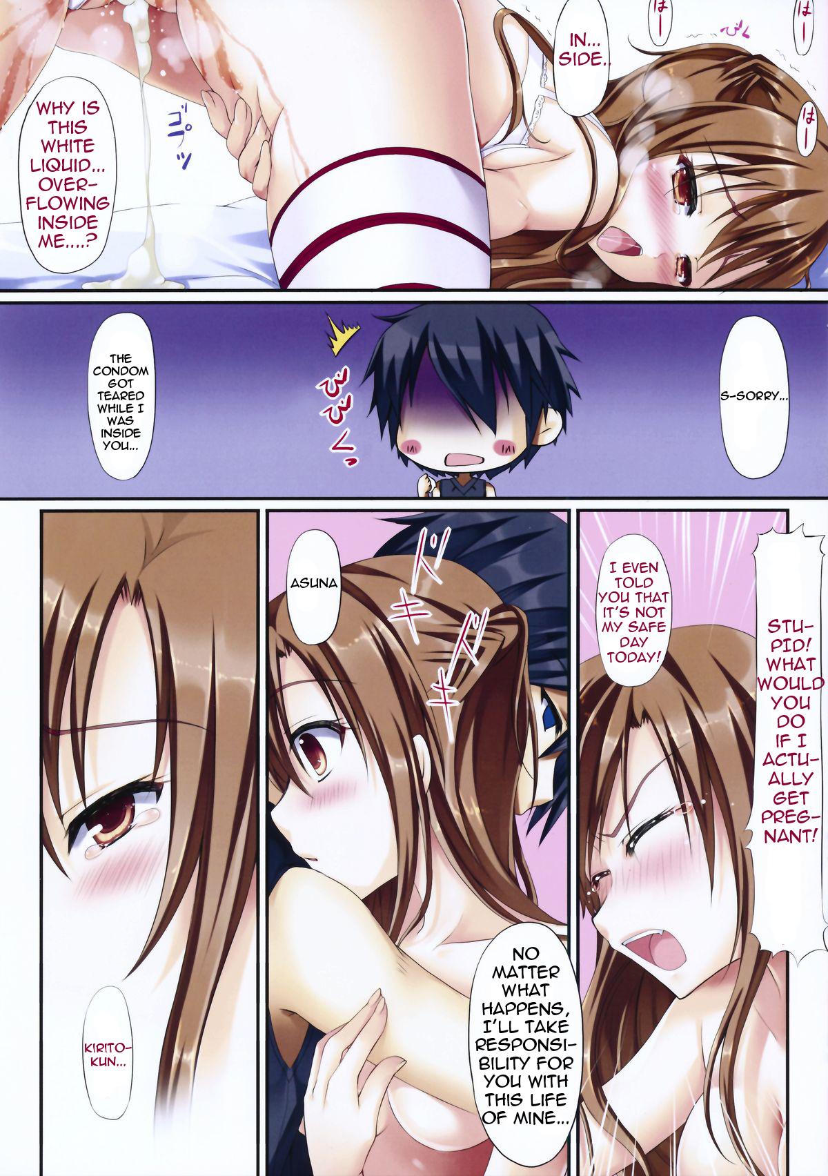 Holes Himitsu no Shinkon Nikki | Newly-Married Couple's Secret Diary - Sword art online Oil - Page 11