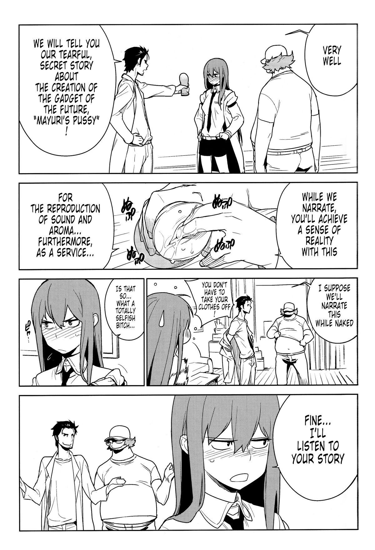 Dildo Fucking OMD - Steinsgate Cuminmouth - Page 10