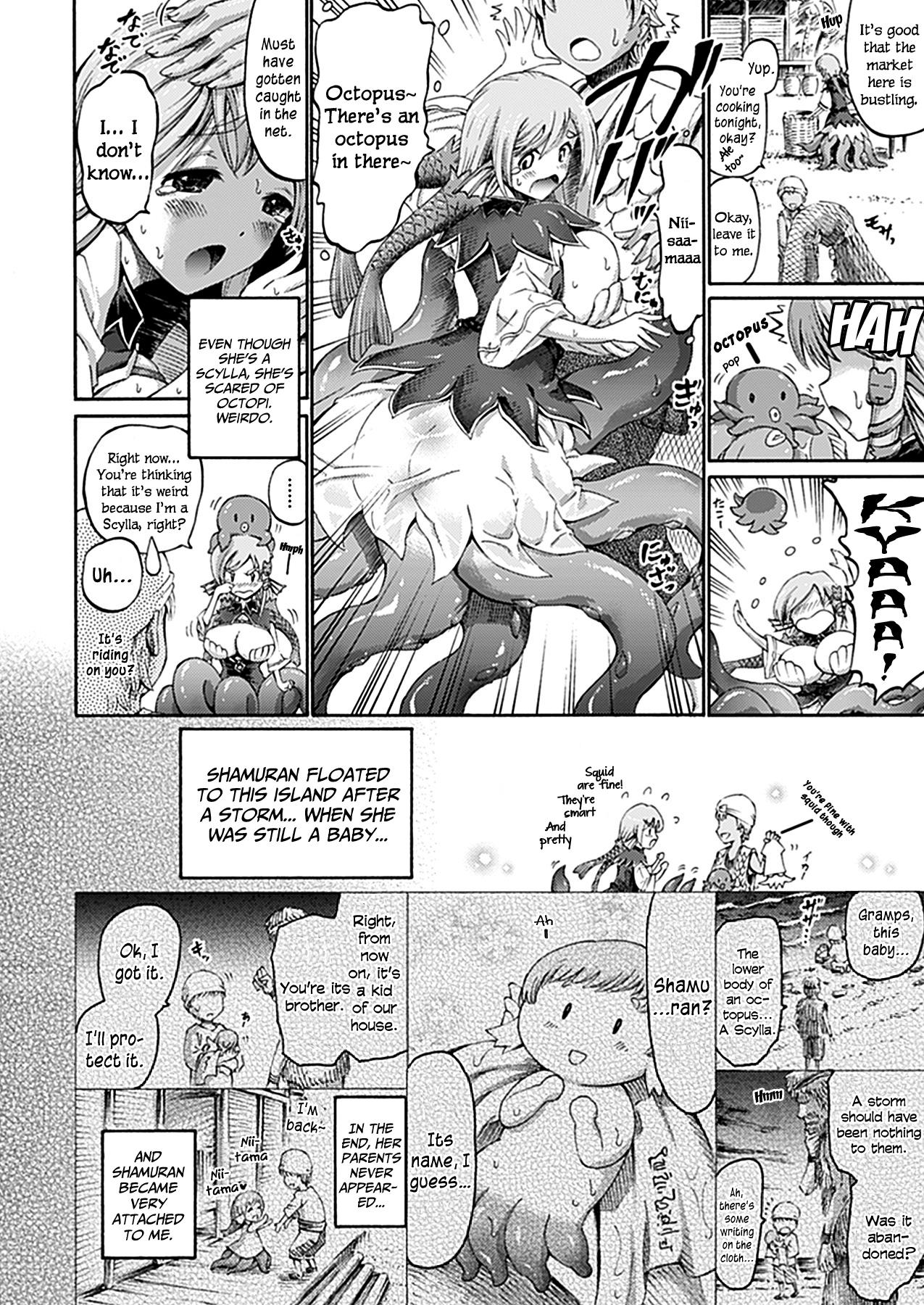 Sucking Dick Imouto wa Sukyura-tsu Musume | My Younger Sister Is A Scylla Dildo - Page 2