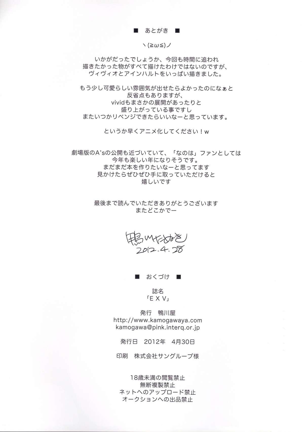 Bulge EXV - Mahou shoujo lyrical nanoha College - Page 24